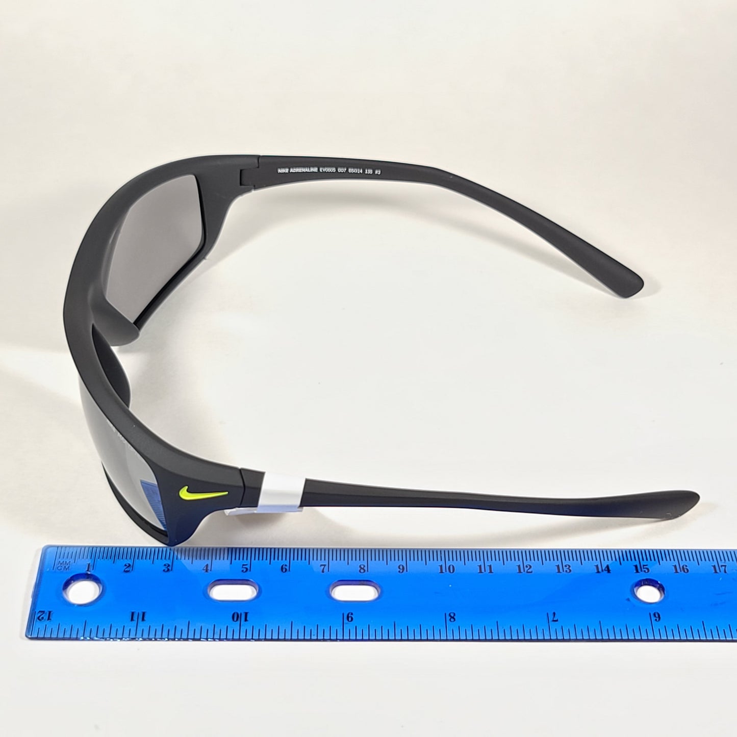 Nike Adrenaline Sport Sunglasses EV0605 007 Matte Black Silver Flash Lens - Sunglasses