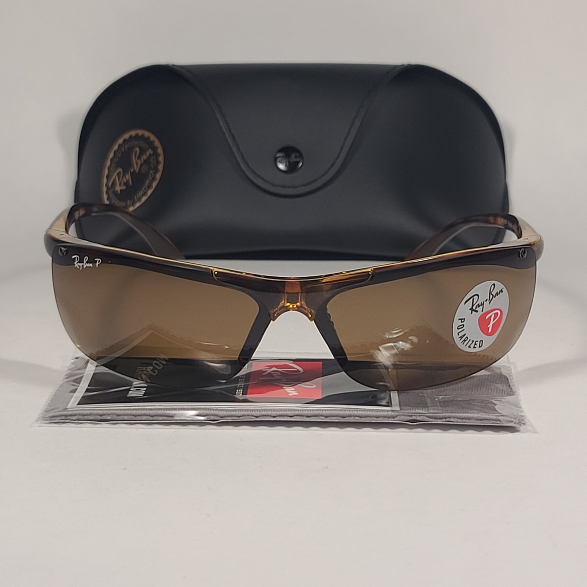 Ray Ban Wrap Around Polarized Sunglasses Uv Protection Ray Ban
