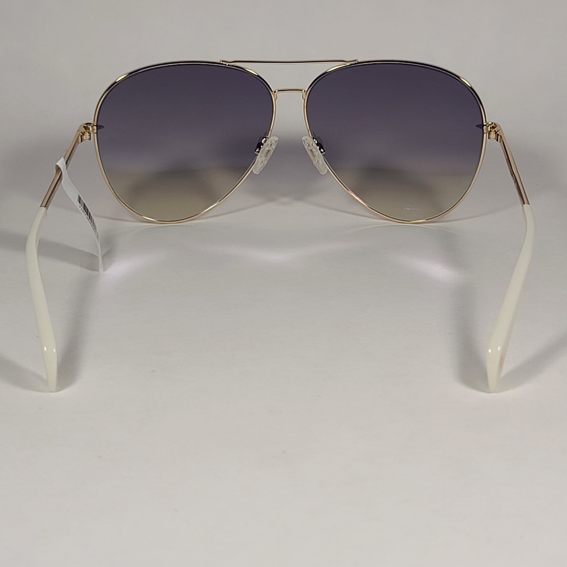 RAG & BONE Aviator Sunglasses Light Gold Frame Purple Flash Gradient Lens RNB1006/S 3YGHI - Sunglasses