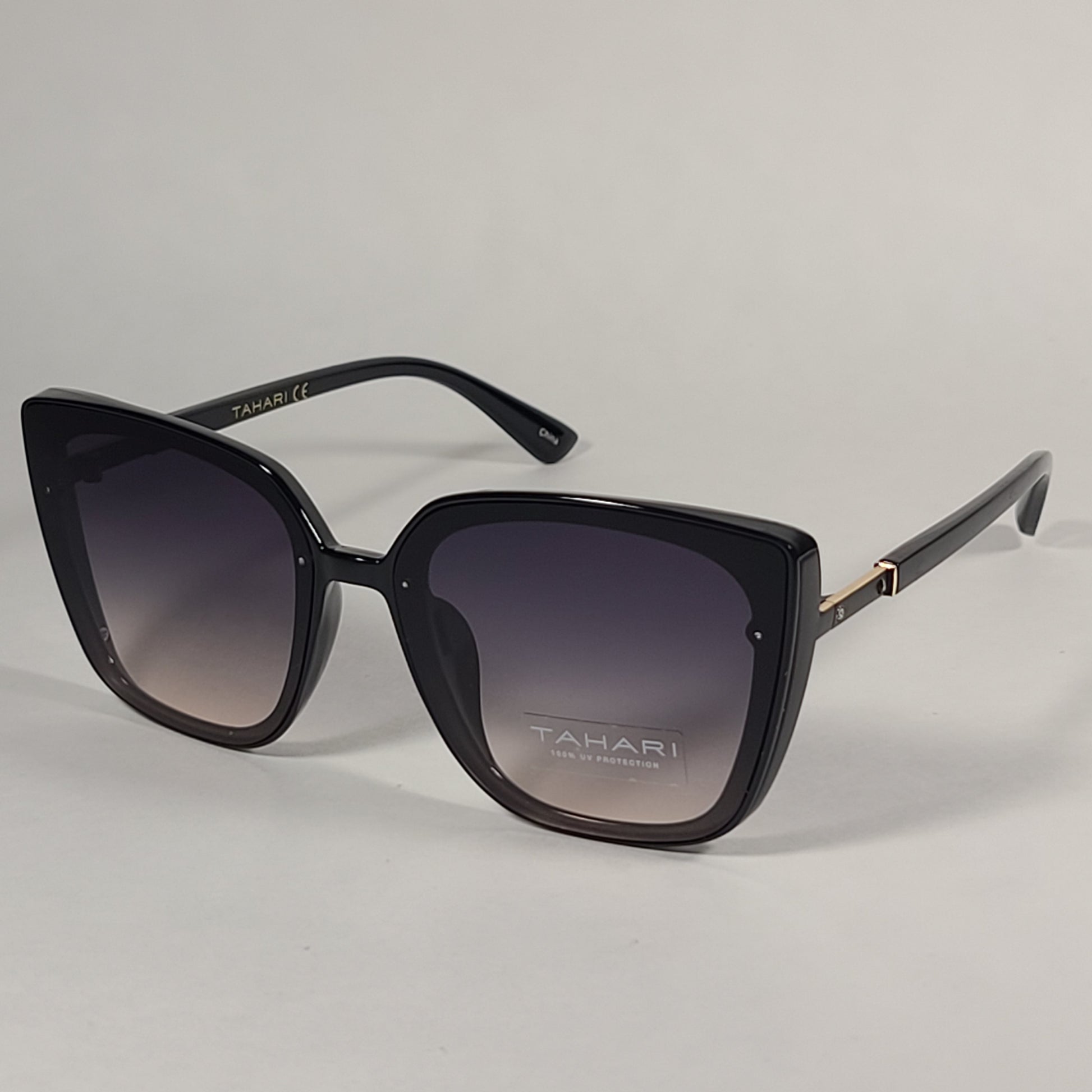 Price Tahari Shades Tahari Aviator Sunglasses Gold Brown Metal