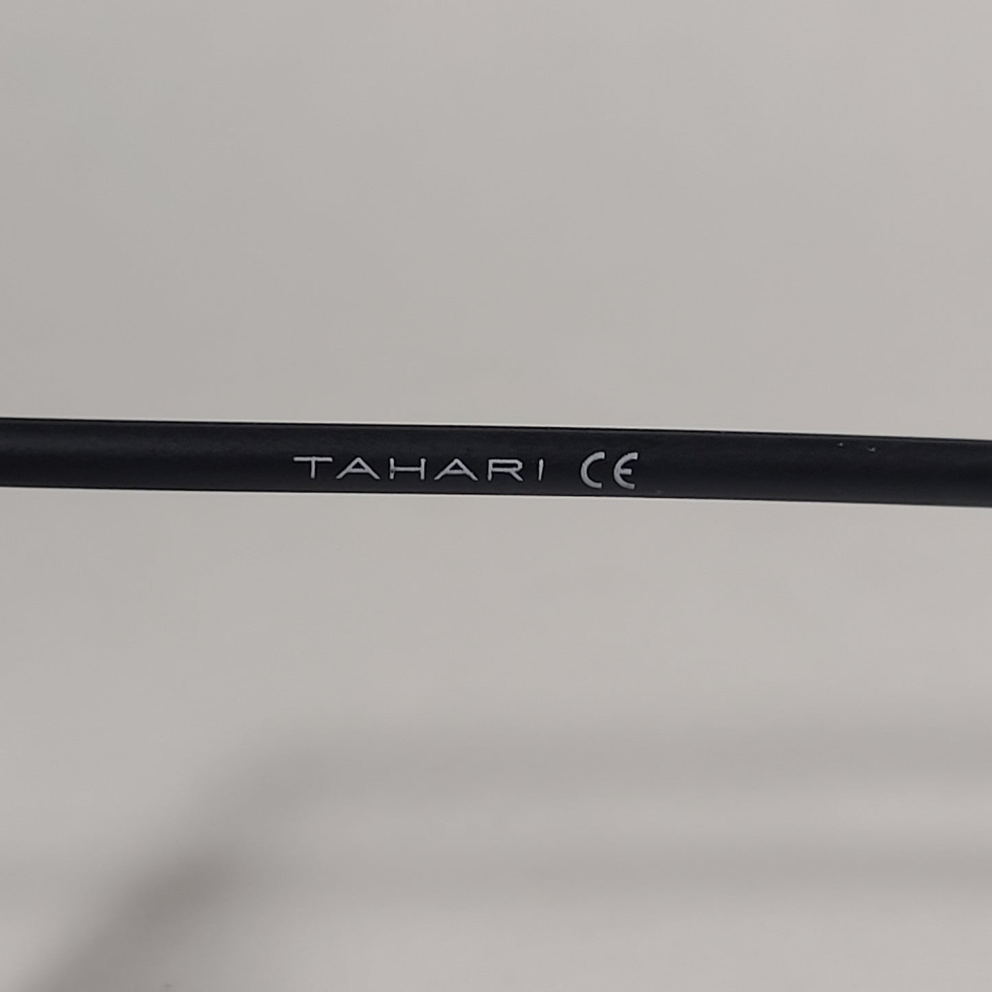 Tahari Round Sunglasses Matte Black Frame Gray Smoke Gradient Lens TM115 MBLK - Sunglasses