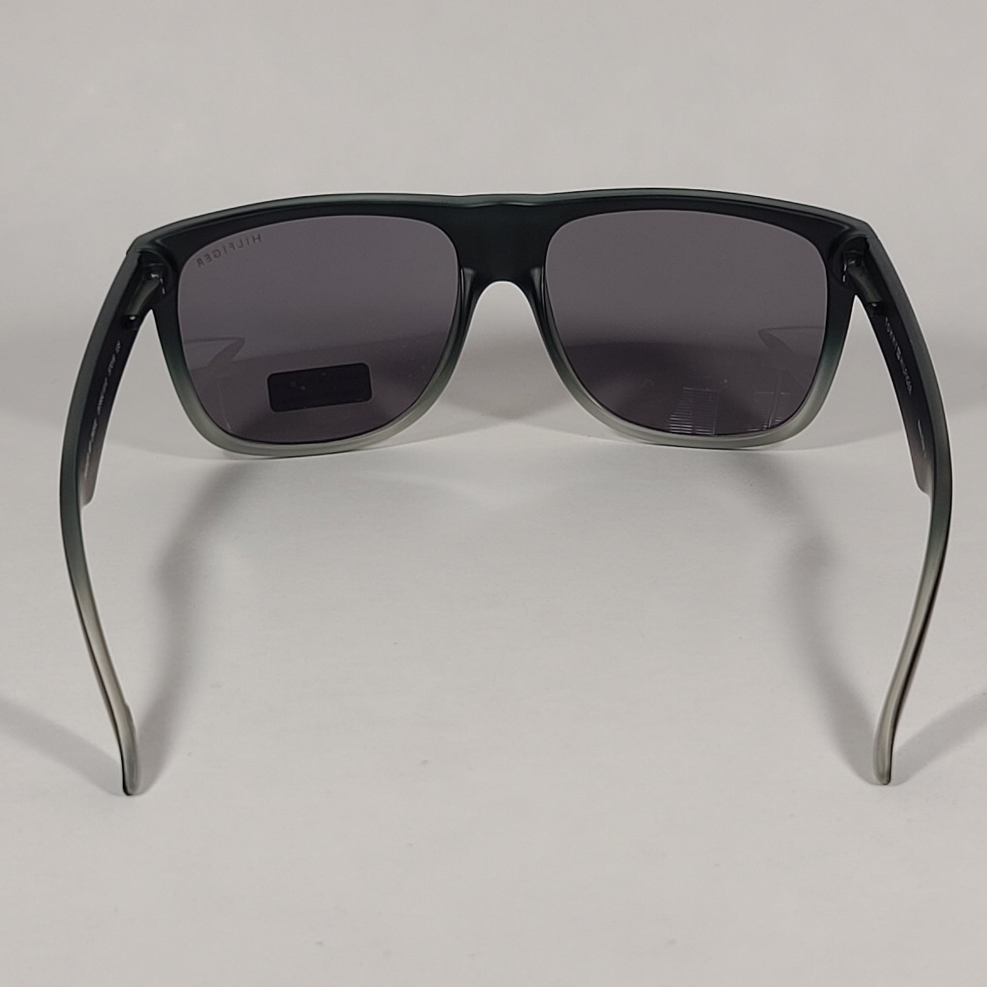 Tommy Hilfiger Tanner Square Sunglasses Matte Black And Green Gray Frame Gray Lens TANNER MP OM302 - Sunglasses