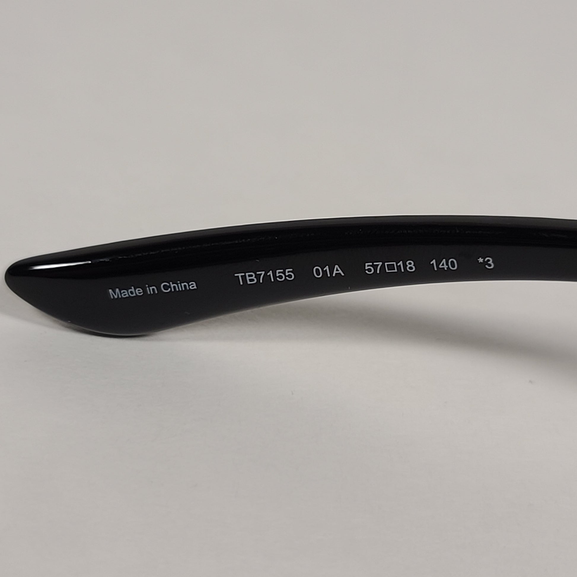 Timberland Sport Sunglasses Shiny Black Frame Gray Tinted Lens TB7155 01A - Sunglasses