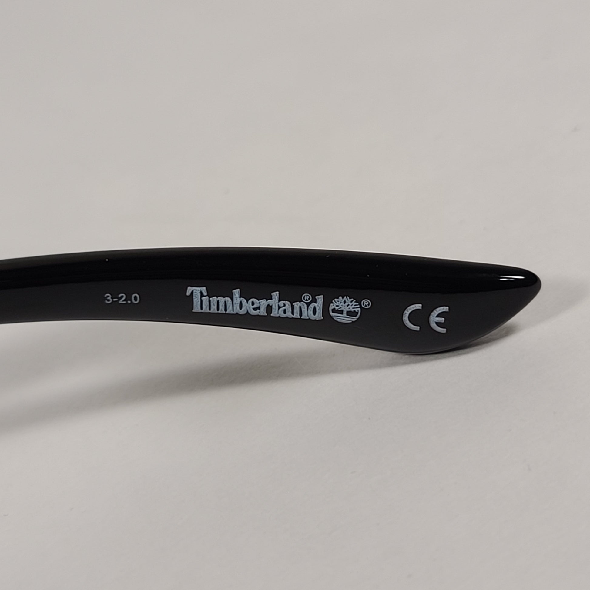 Timberland Sport Sunglasses Shiny Black Frame Gray Tinted Lens TB7155 01A - Sunglasses