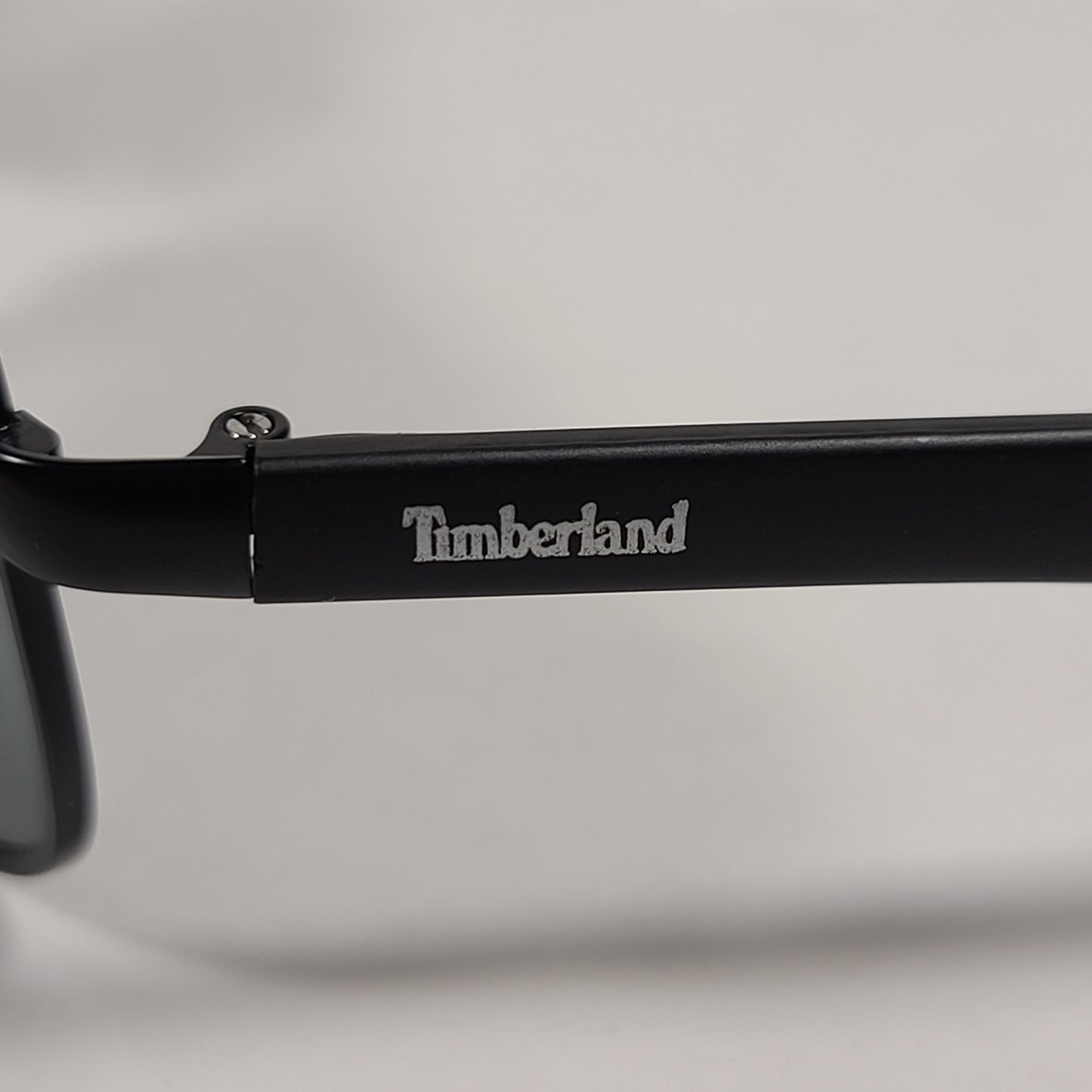 Timberland Aviator Sunglasses Matte Black Frame Green Lens TB7151 02N - Sunglasses