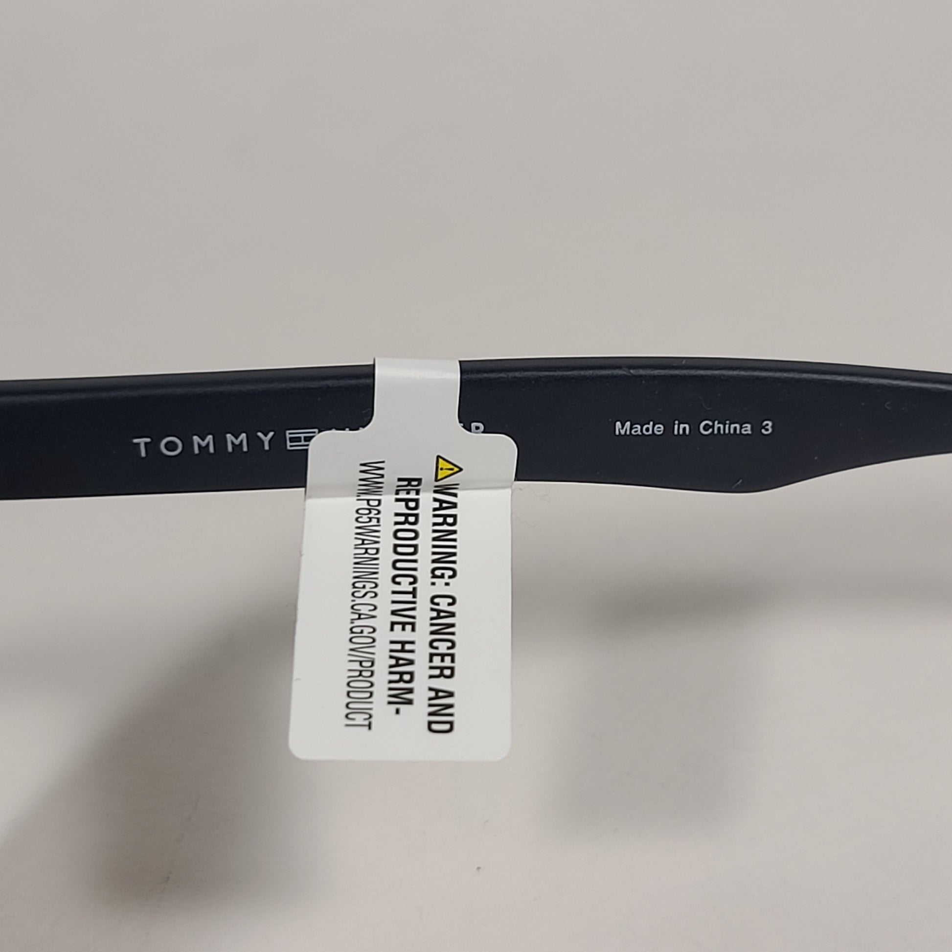 Tommy Hilfiger Conrad Rectangular Sunglasses Brown And Dark Navy Blue Frame Brown Lens CONRAD MP OM130 - Sunglasses