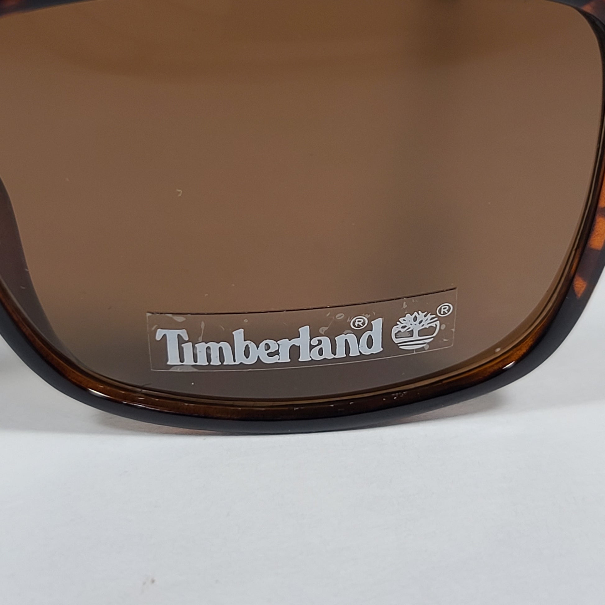 Timberland Rectangle Sunglasses Brown Metal Tortoise Frame Brown Lens TB7177 52E - Sunglasses