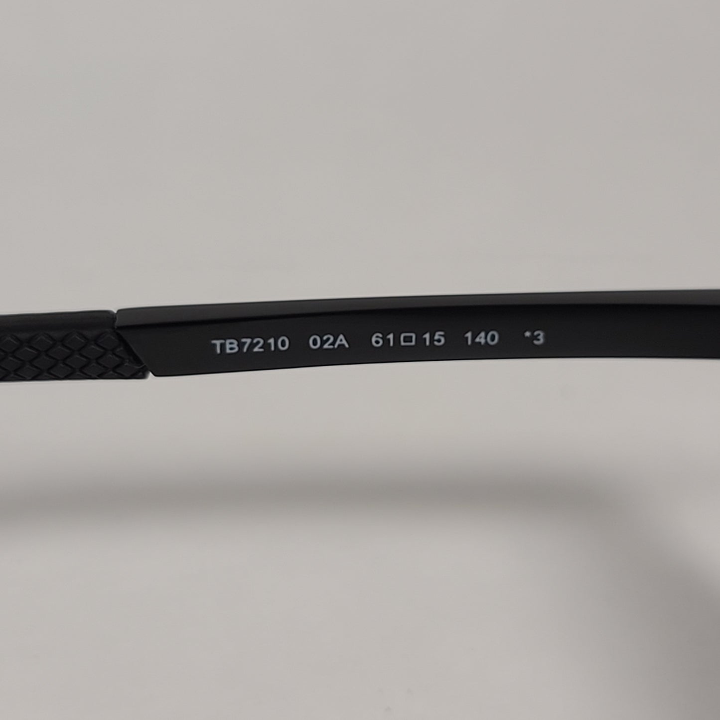 Timberland Aviator Sunglasses Black Metal Frame Gray Lens TB7210 02A - Sunglasses