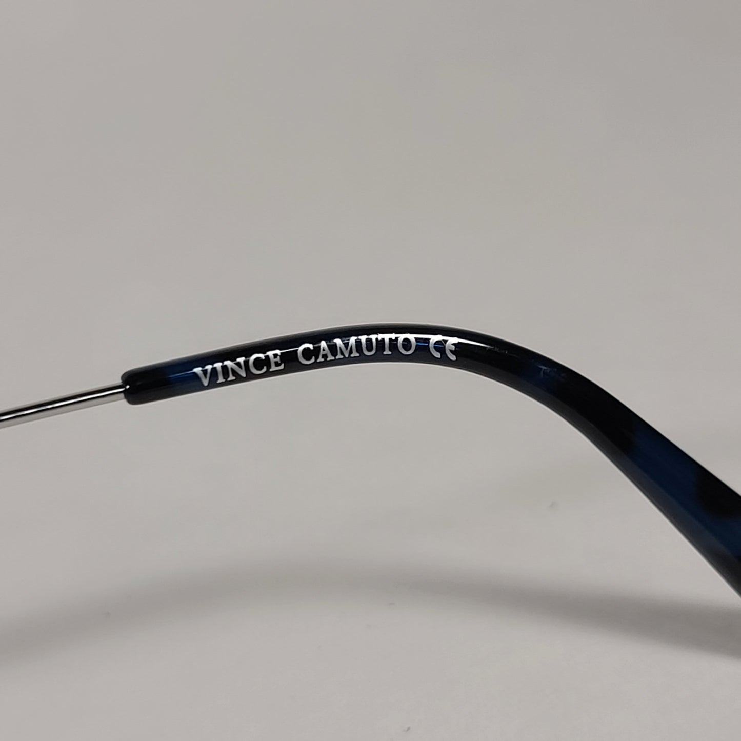 Vince Camuto Cat Eye Sunglasses Blue Tortoise And Silver Frame Blue Gradient Lens VC898 BLTS - Sunglasses