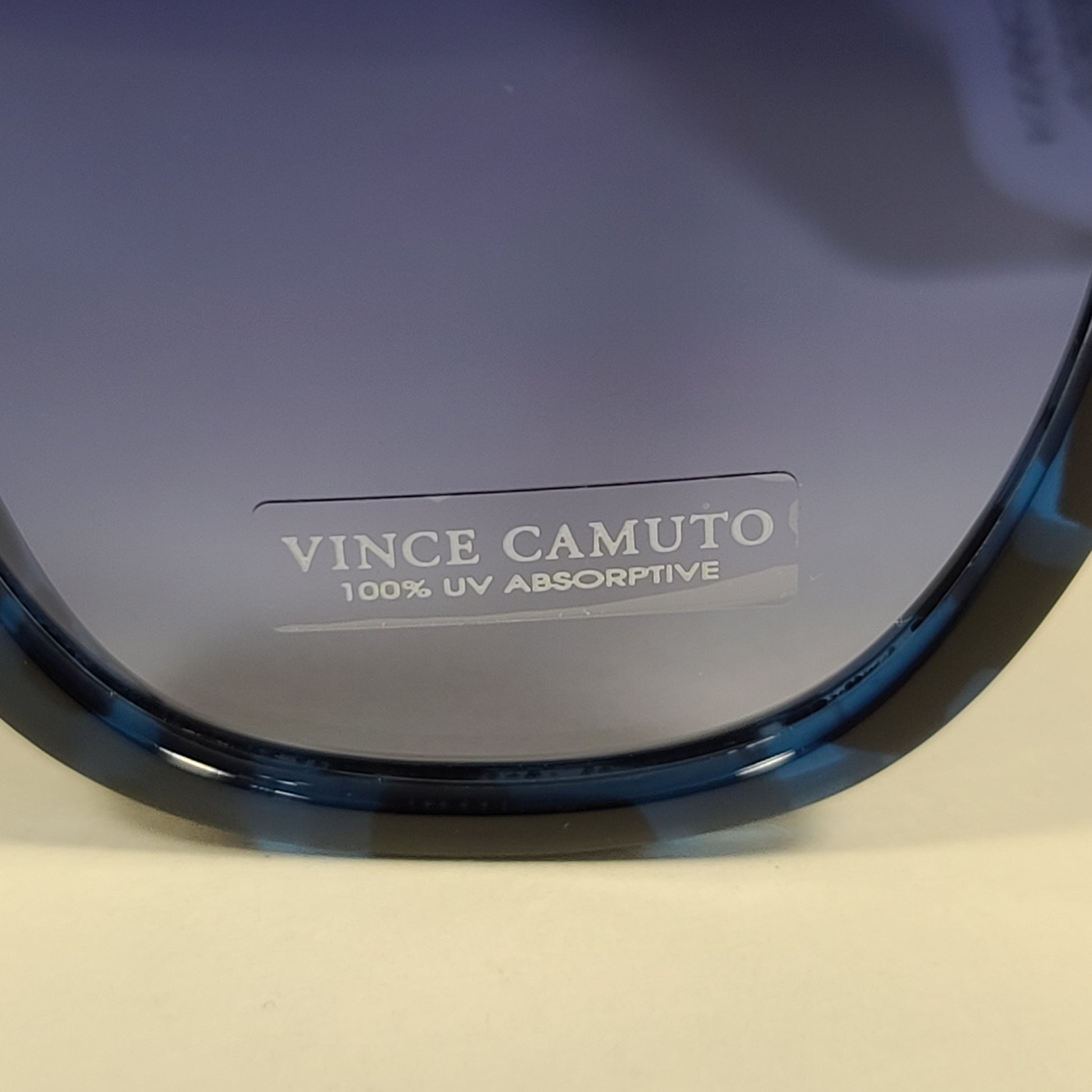 Vince Camuto Cat Eye Sunglasses Blue Tortoise And Silver Frame Blue Gradient Lens VC898 BLTS - Sunglasses