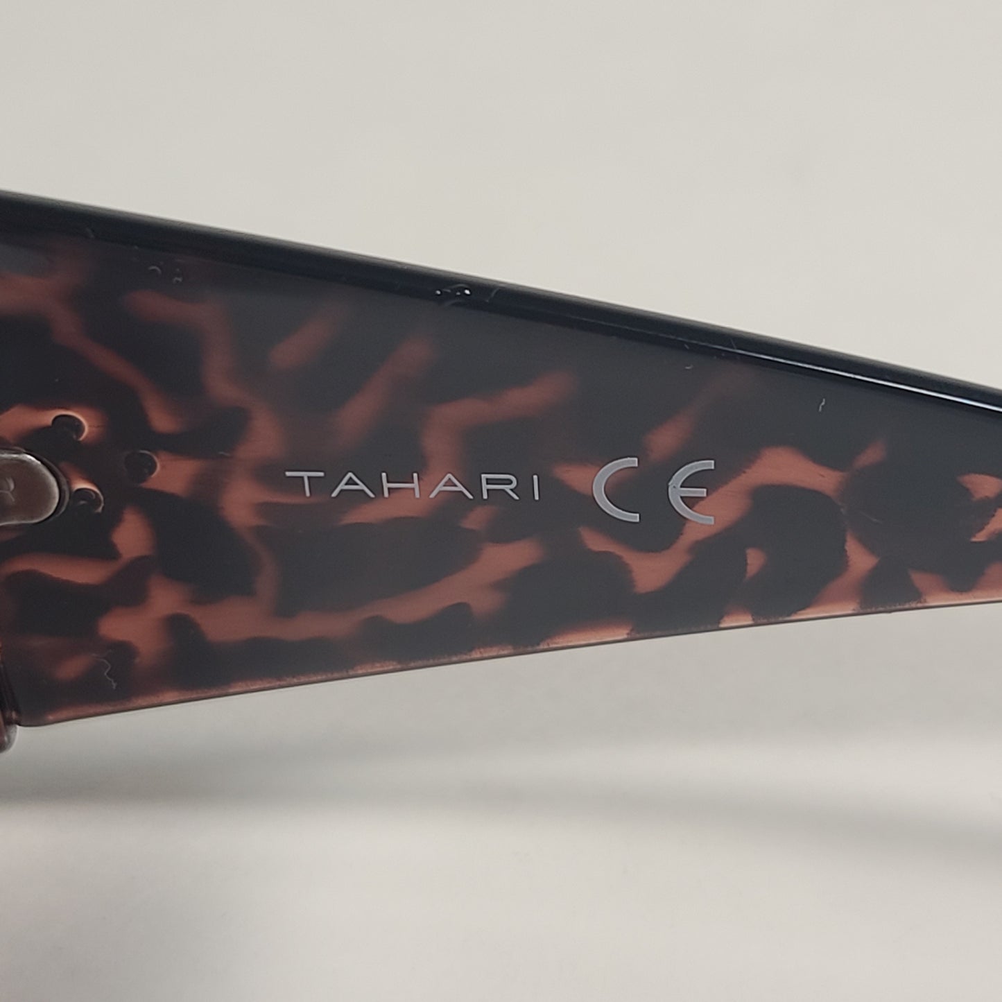 Tahari Oversize Square Sunglasses Dark Brown Tortoise Brown Gradient TH810 DKTS - Sunglasses