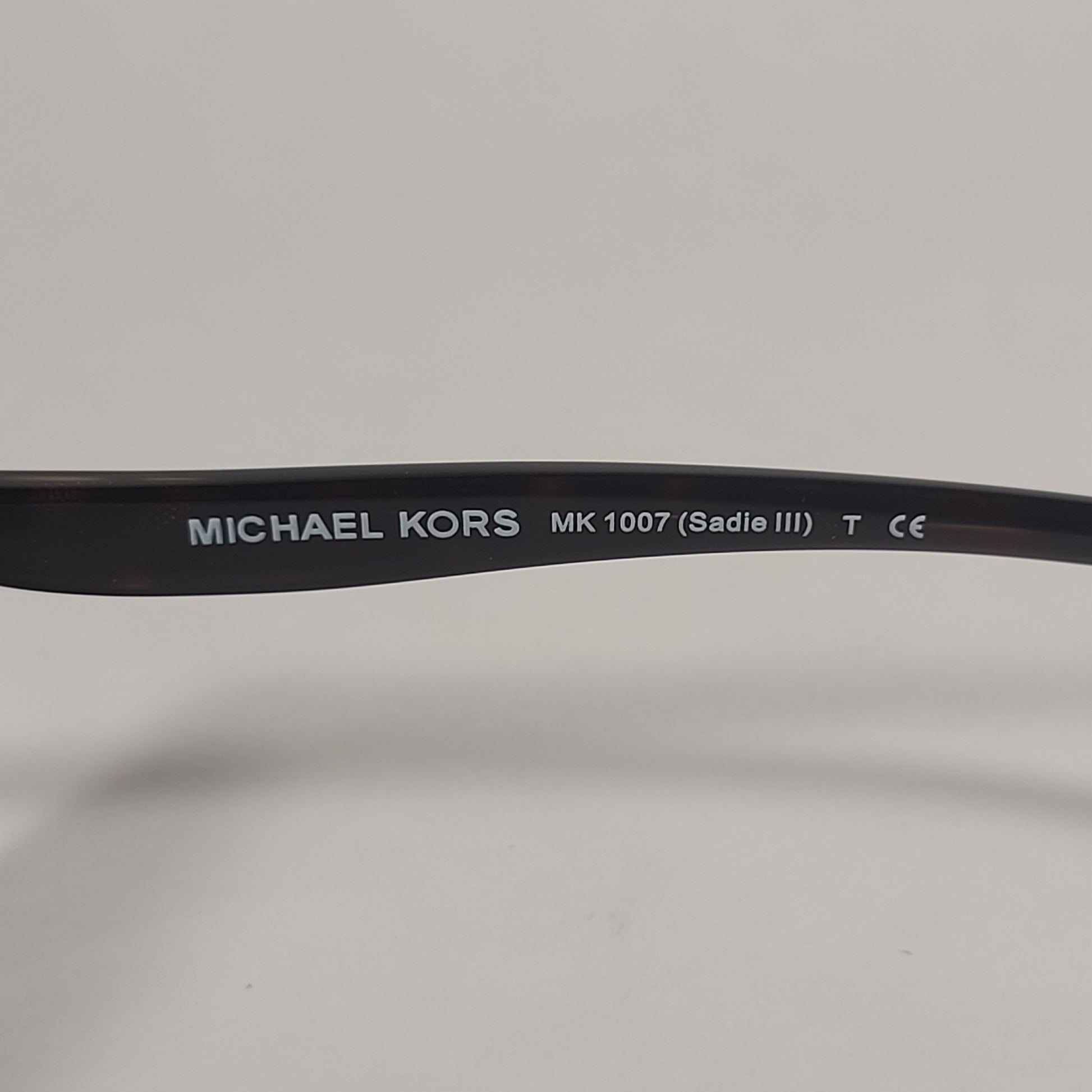 Michael Kors Sadie III Round Sunglasses Tortoise Frame Orange Mirror Lens MK1007 10246Q - Sunglasses