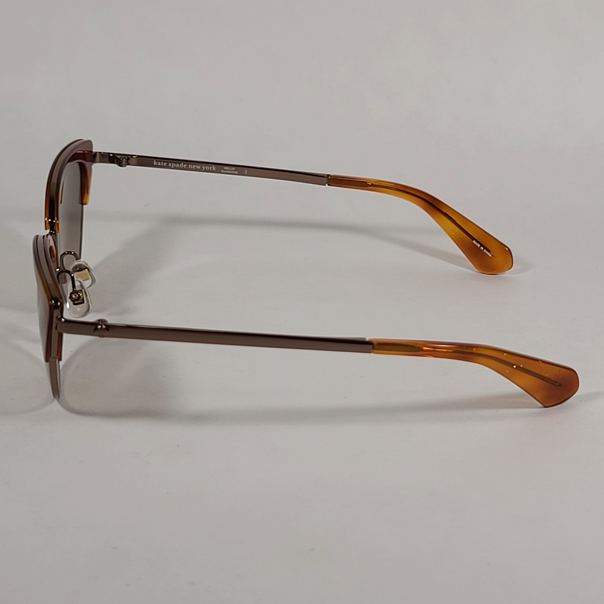 Kate Spade Jahnam Cat Eye Sunglasses Dark Havana Brown Frame Brown Lens JAHNAM/S 086HA - Sunglasses