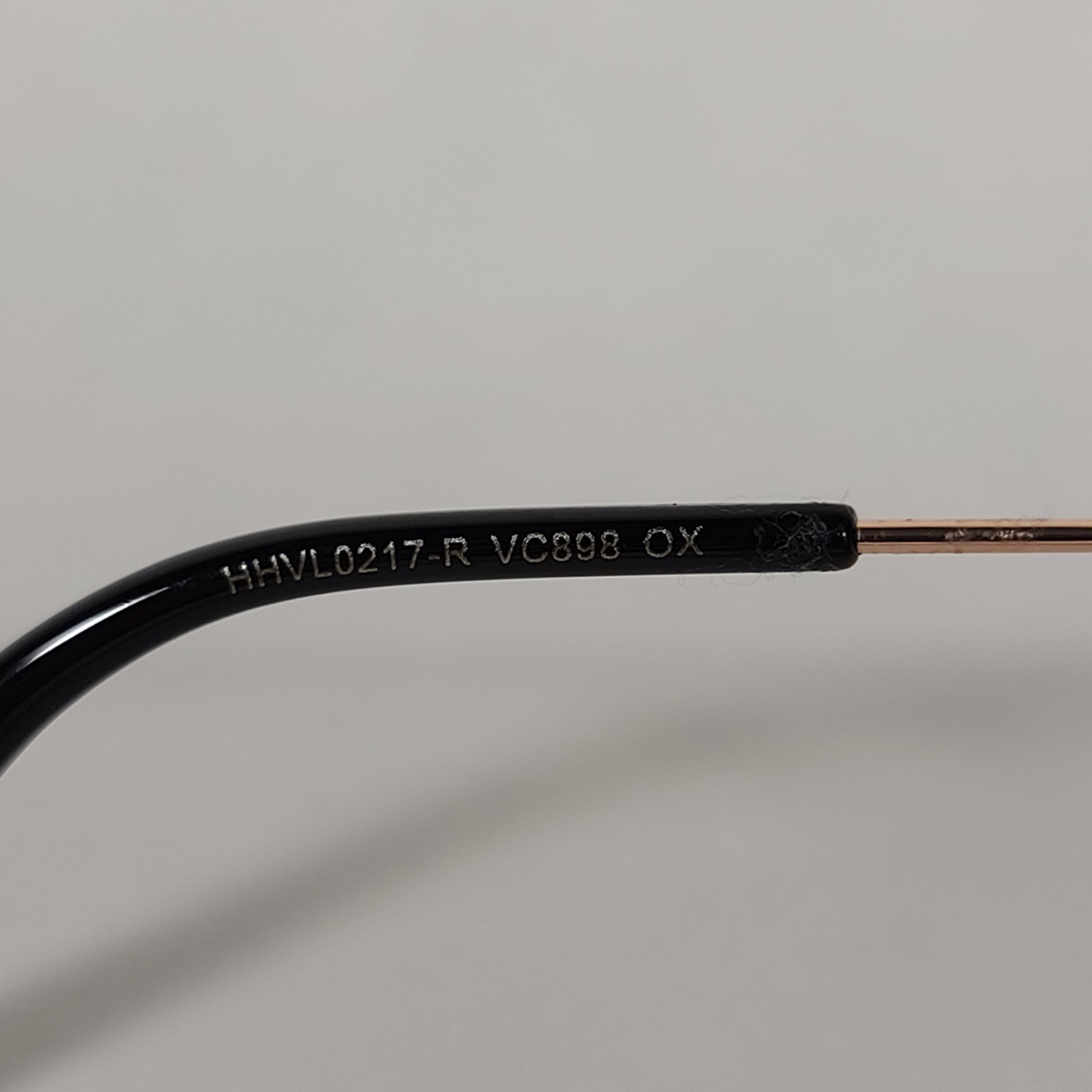 Vince Camuto Cat Eye Sunglasses Black And Gold Frame Smoke Gradient Lens VC898 OX - Sunglasses