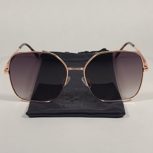 Vince Camuto Butterfly Sunglasses Rose Gold Frame Gradient Lens VC953 RGD - Sunglasses