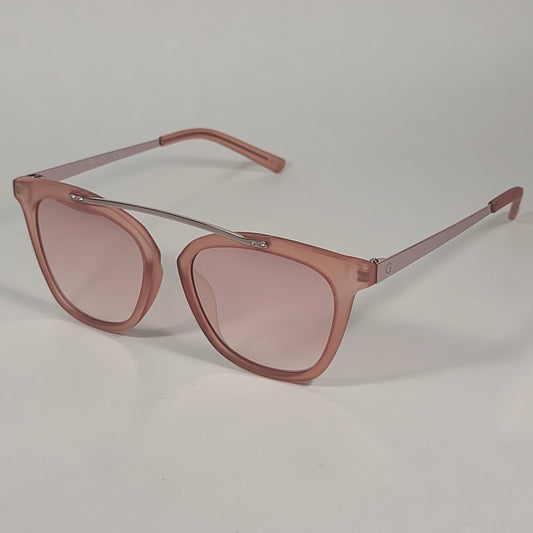 G By Guess Sunglasses Rose Gold And Pink Frame Pink Mirror Lens GG1154 73U - Sunglasses