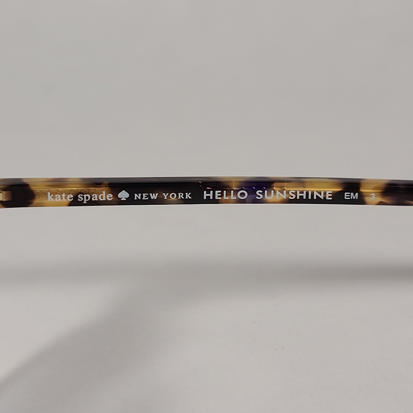 Kate Spade Adelais Pilot Sunglasses Brown Blue Tortoise Frame Gray Lens ADELAIS/S WR9GO - Sunglasses