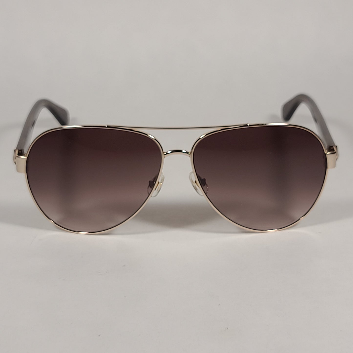 Kate Spade Geneva Aviator Sunglasses Brown Floral Frame Brown Lens GENEVA/S 09QHA - Sunglasses