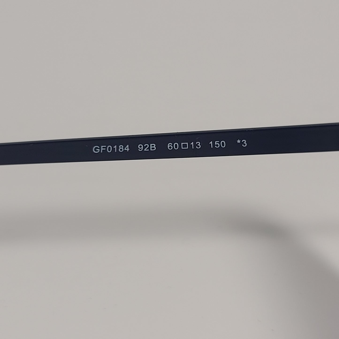 Guess Navigator Sunglasses Navy Blue Metal Frame Smoke Gradient Lens GF0184 92B - Sunglasses