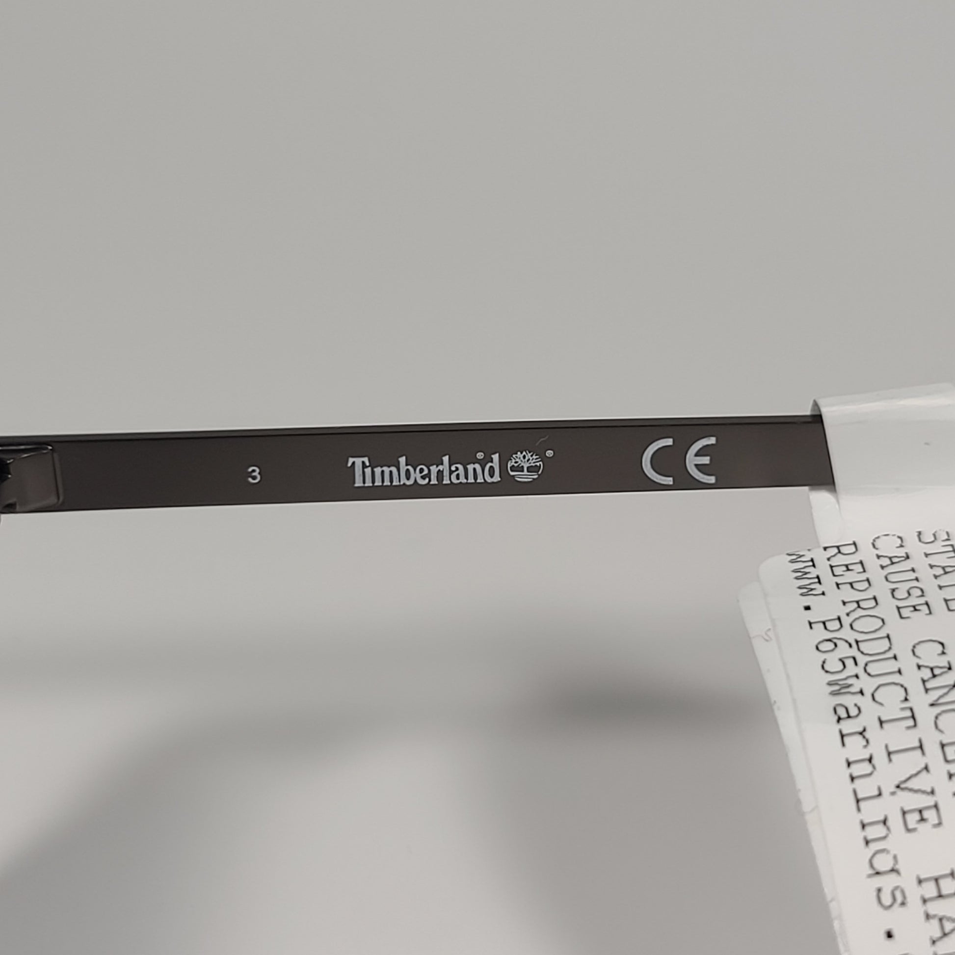 Timberland Rectangle Sunglasses Gunmetal Frame Gray Tinted Lens TB7175 09C - Sunglasses