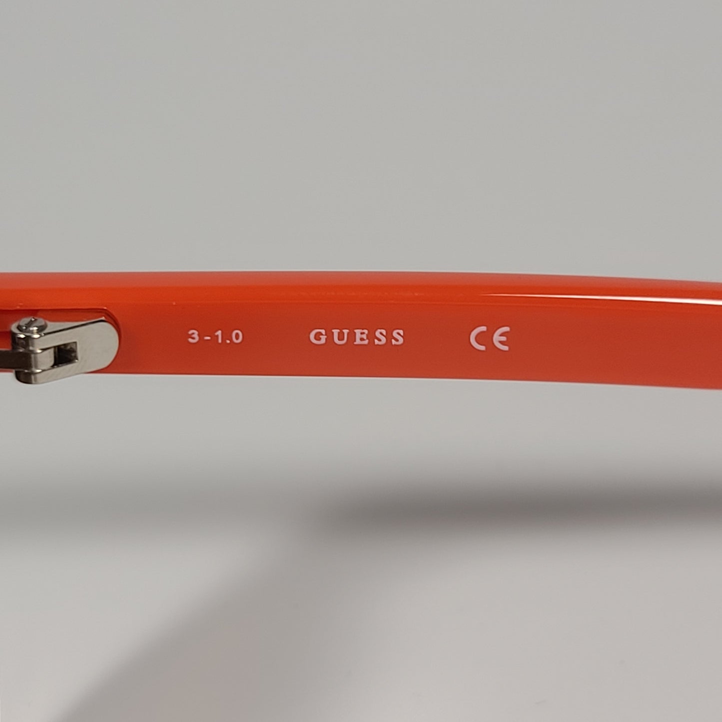 Guess Small Square Sunglasses GU9199/S 52E Orange Brown Tortoise Frame Brown Lens - Sunglasses