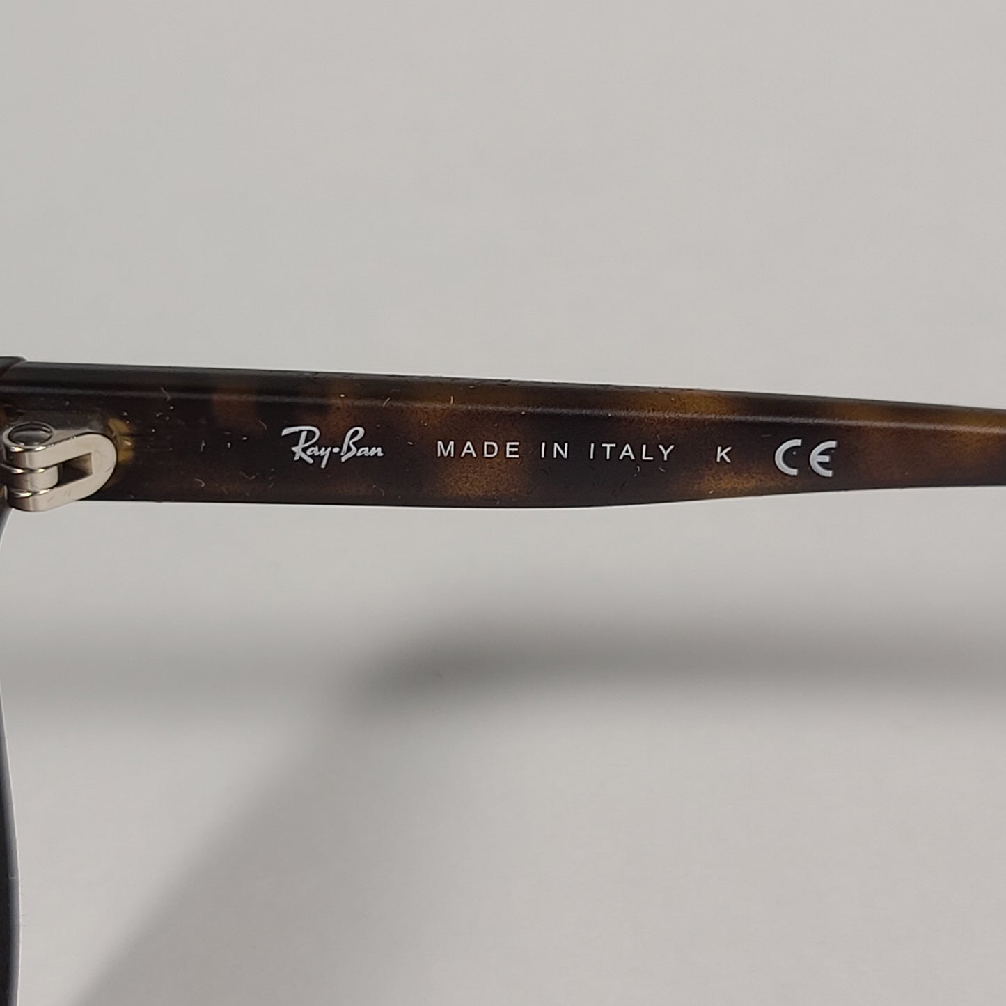 Ray-Ban Brad Round Aviator Sunglasses Matte Havana Rubberized Frame Brown Gradient Lens RB4170 865/13 - Sunglasses