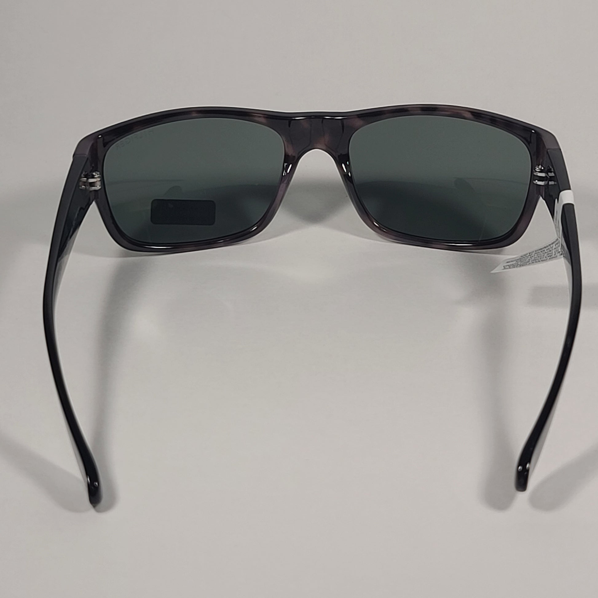 Tommy Hilfiger Mario Rectangular Sunglasses Black And Nude Tortoise Frame Green Lens MARIO MP OM79 - Sunglasses