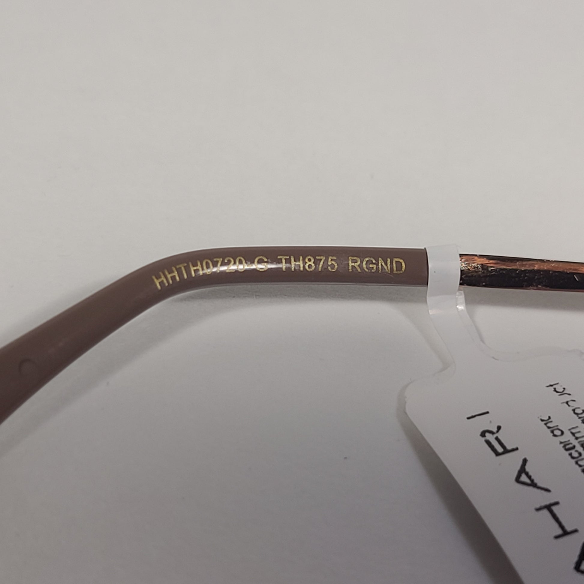 Tahari Oversized Sunglasses Nude Rose Gold Frame Rose Gradient Lens TH875 RGND - Sunglasses