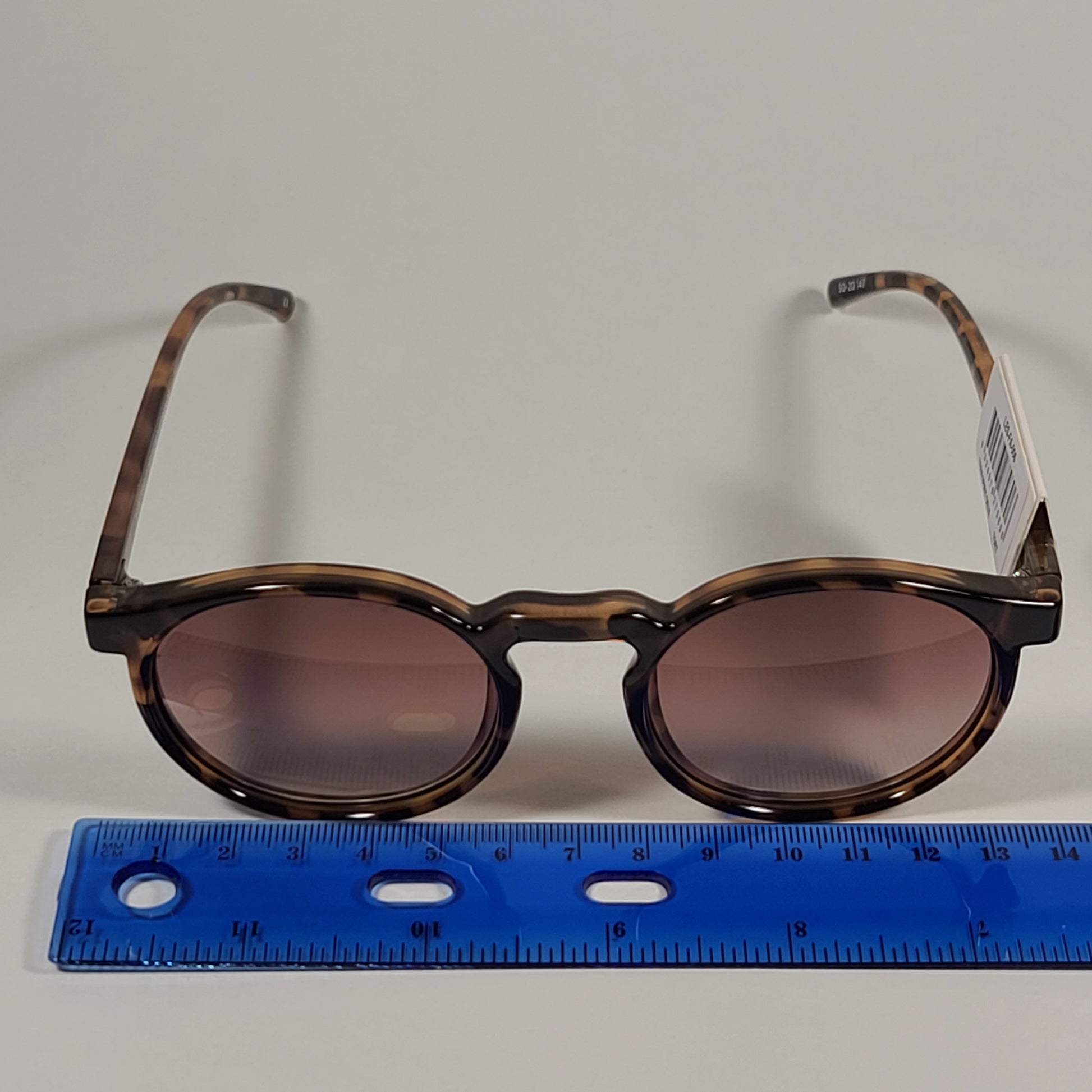 Le Specs Teen Spirit Deux Sunglasses Brown Tortoise Frame Brown Gradient Lens LES-FA-006 - Sunglasses
