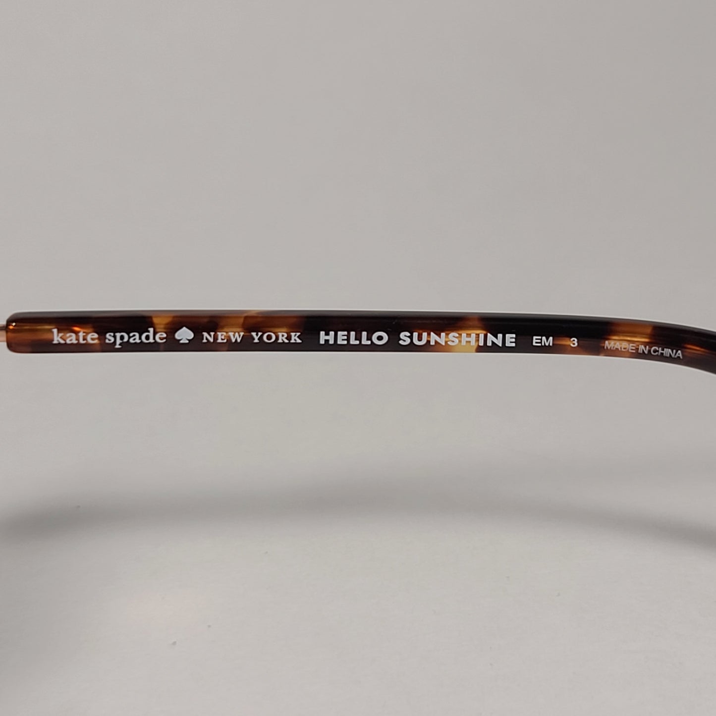 Kate Spade JANALEE/S 0UC9O Round Cat Eye Sunglasses Red Gold Havana Frame Gray Gradient Lens - Sunglasses