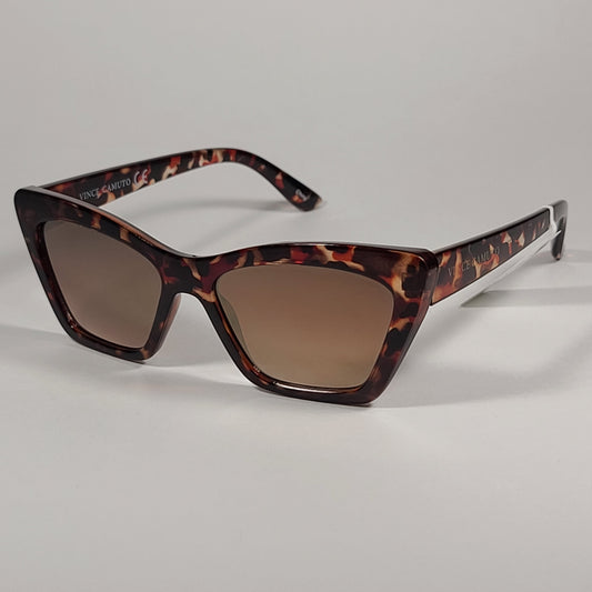 Vince Camuto Cat Eye Sunglasses Tortoise Frame Gold Mirror Lens VC899 TS - Sunglasses