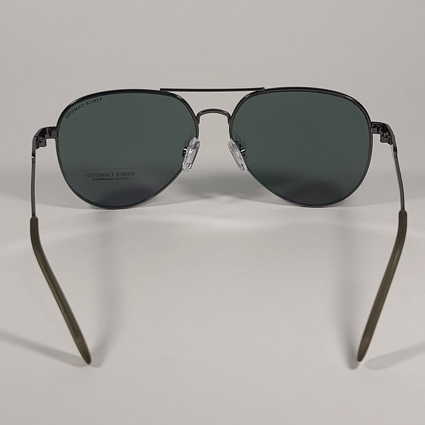 Vince Camuto Aviator Sunglasses Gunmetal Frame Green Lens VM603 GUN - Sunglasses