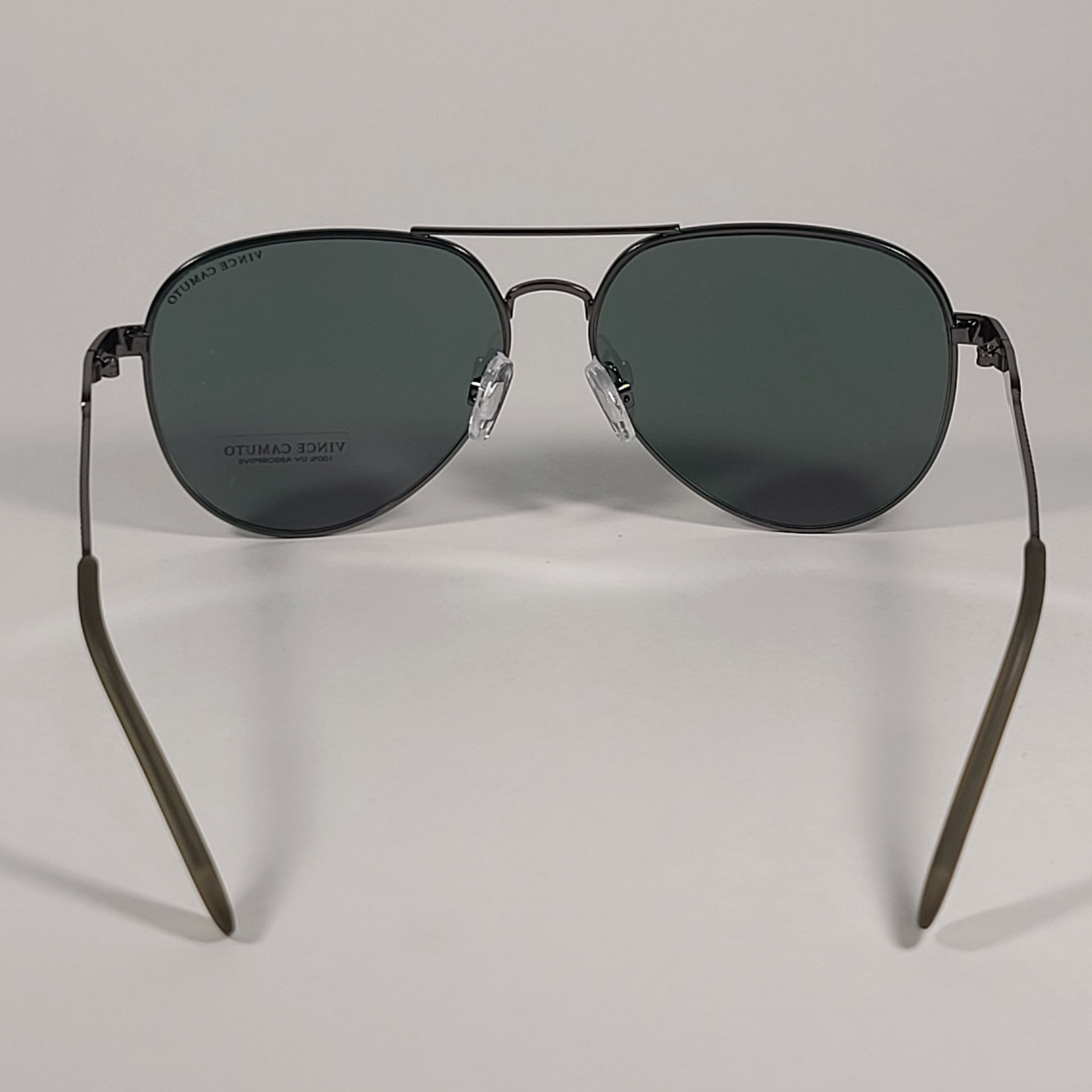 Vince Camuto Aviator Sunglasses Gunmetal Frame Green Lens VM603 GUN - Sunglasses