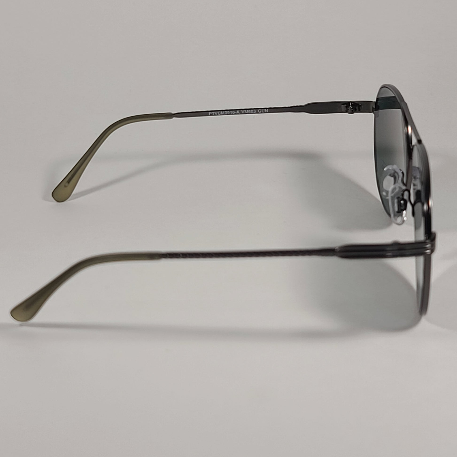 Vince Camuto Aviator Sunglasses Gunmetal Frame Green Lens VM603 GUN - Sunglasses
