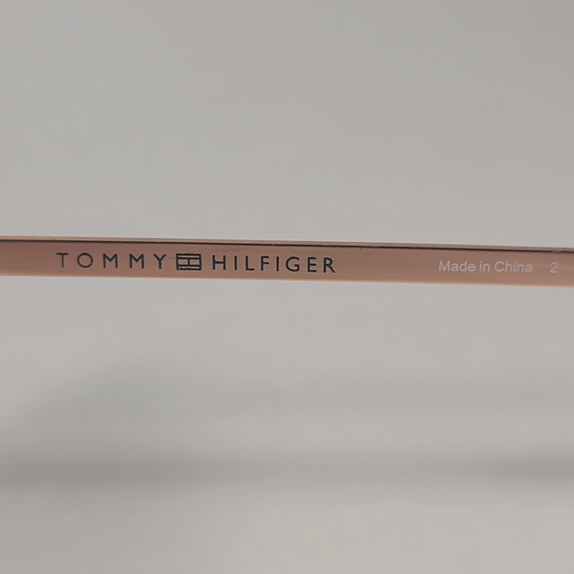 Tommy Hilfiger Dua Butterfly Sunglasses Rose Gold Brown Gradient Lens DUA WM OL564 - Sunglasses