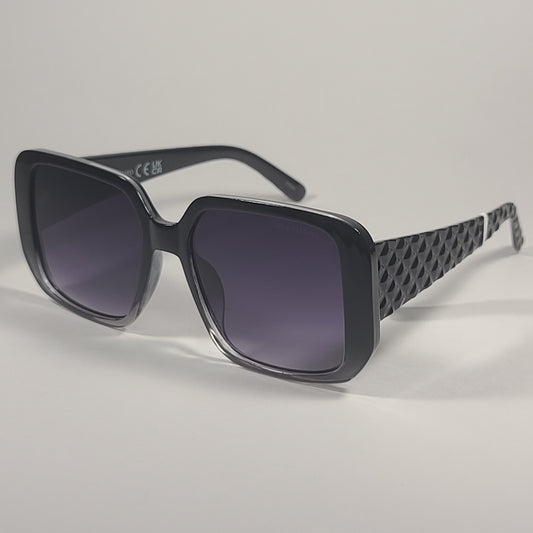Vince Camuto Oversize Square Sunglasses Shiny Black Gray Gradient VC978 OXGY - Sunglasses