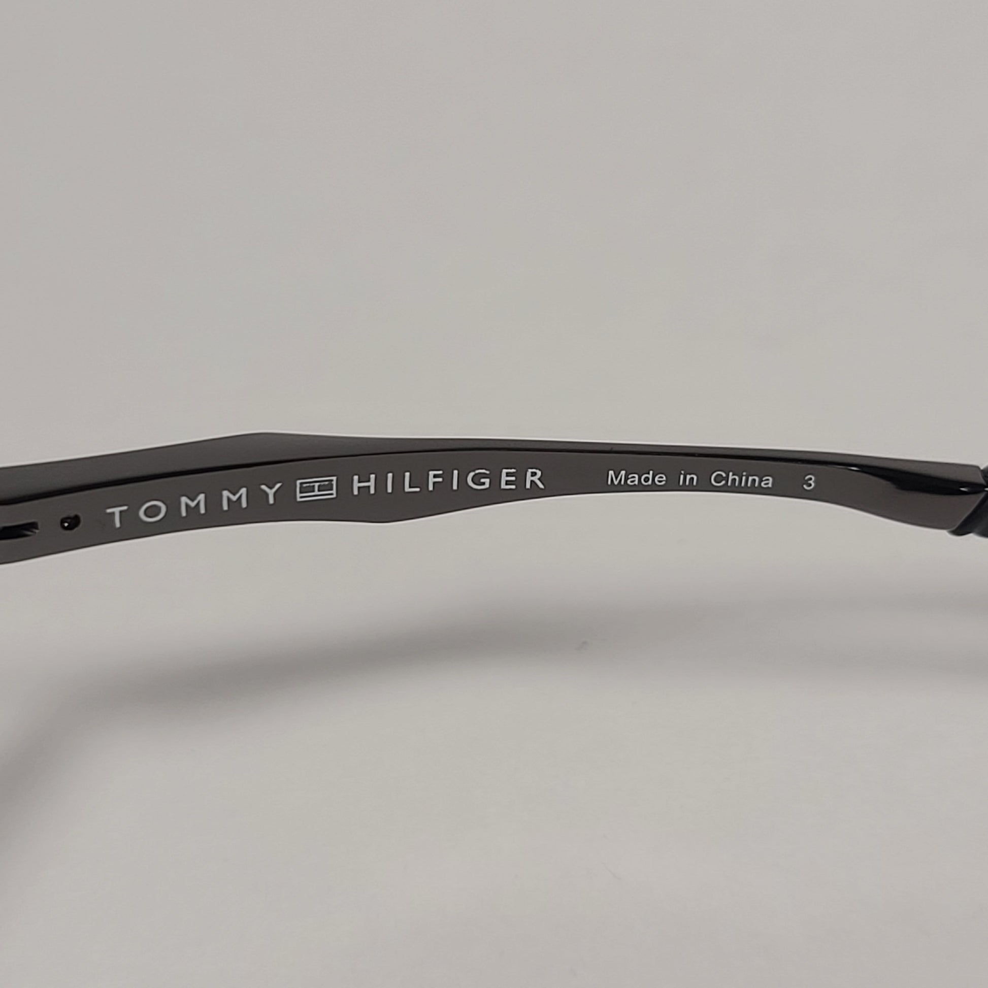 Tommy Hilfiger Roddy Rectangle Wrap Sunglasses Gunmetal Gray Frame Gray Lens RODDY MP OM606 - Sunglasses