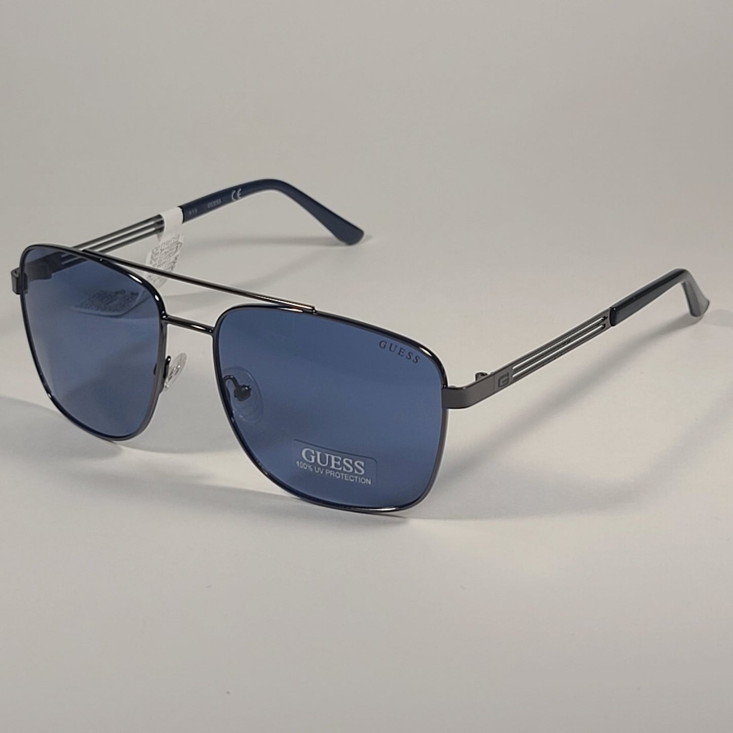 aviator goggle sunglasses for men with blue lenses Hi Tek model-2525