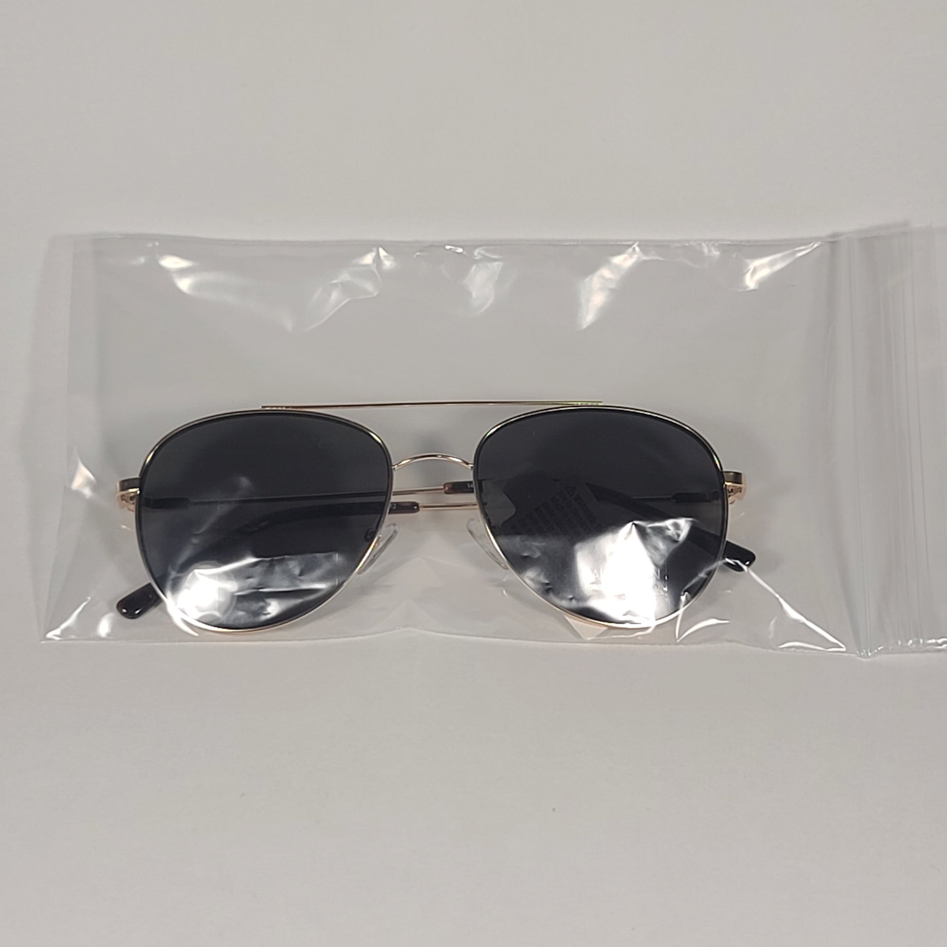 Calvin Klein CK20120S 717 Aviator Pilot Sunglasses Gold Frame Green Tinted Lens - Sunglasses