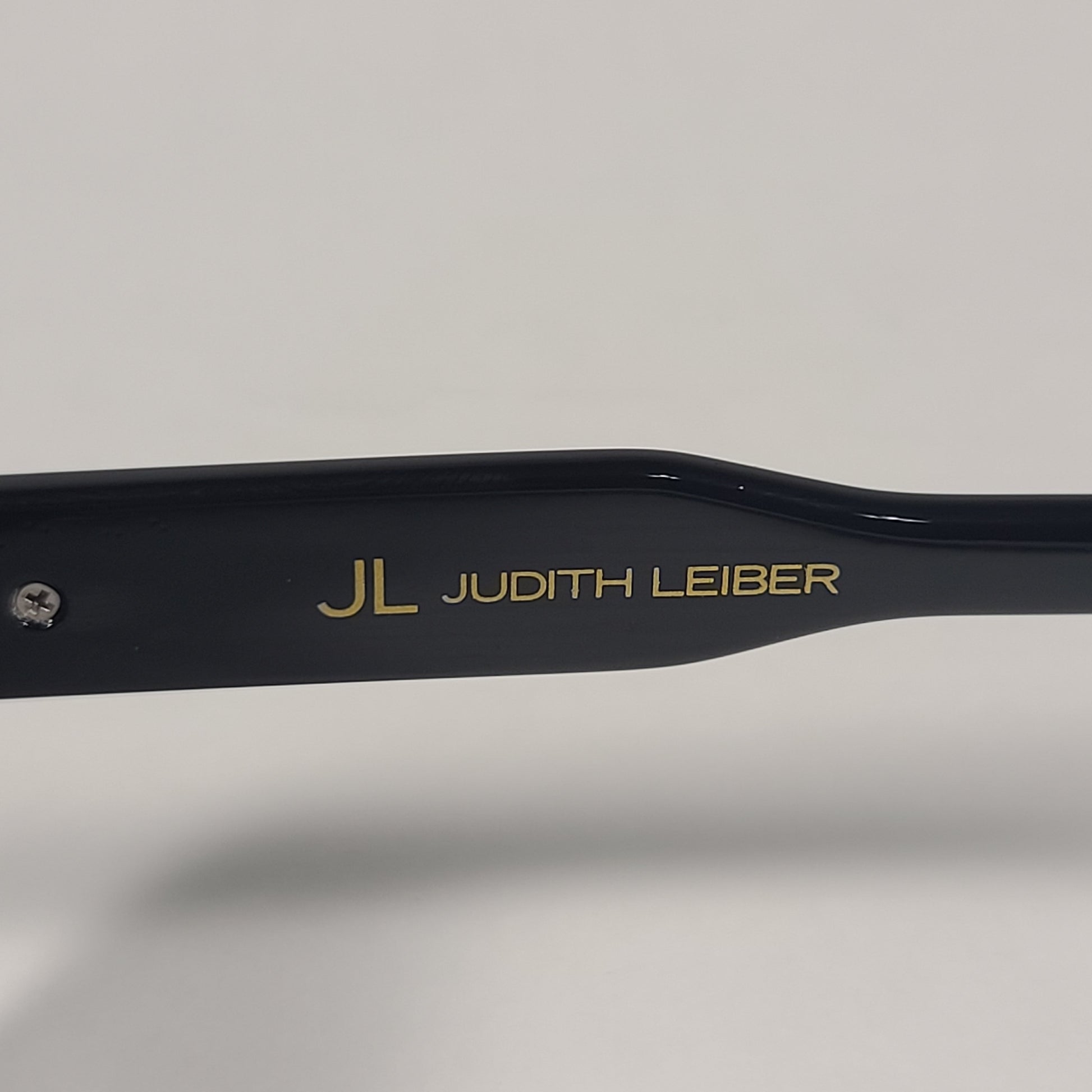 JL By Judith Leiber Dahlia Square Sunglasses Black Frame Gray Tinted Lens - Sunglasses