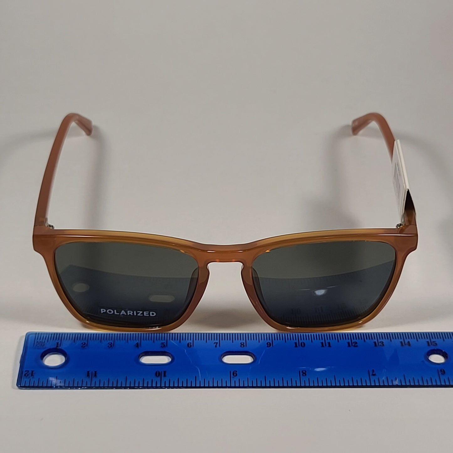 Le Specs Bad Medicine Polarized Keyhole Sunglasses Ochre Frame Green Lens Alt Fit LAF2002277 - Sunglasses