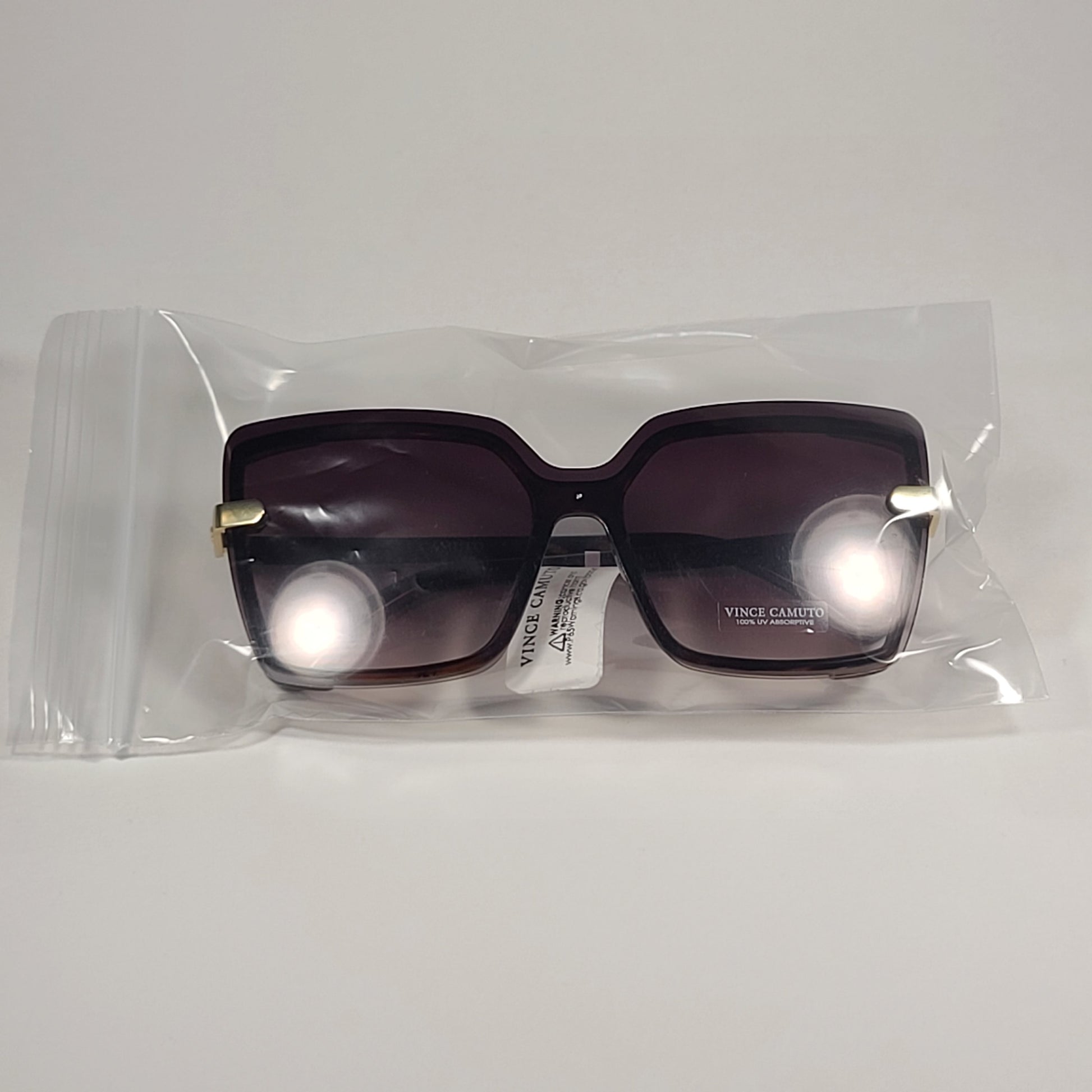 Vince Camuto VC971 TS Butterfly Sunglasses Brown Tortoise Frame Light Brown Gradient Lens - Sunglasses
