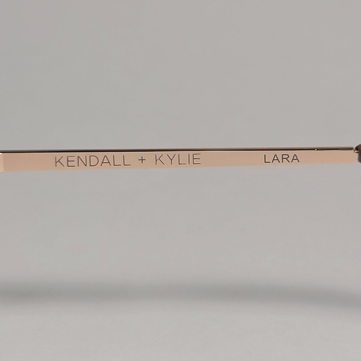 Kendall + Kylie Lara KK4079CE 743 Aviator Sunglasses Gold Nude Frame Brown Gradient Lens - Sunglasses