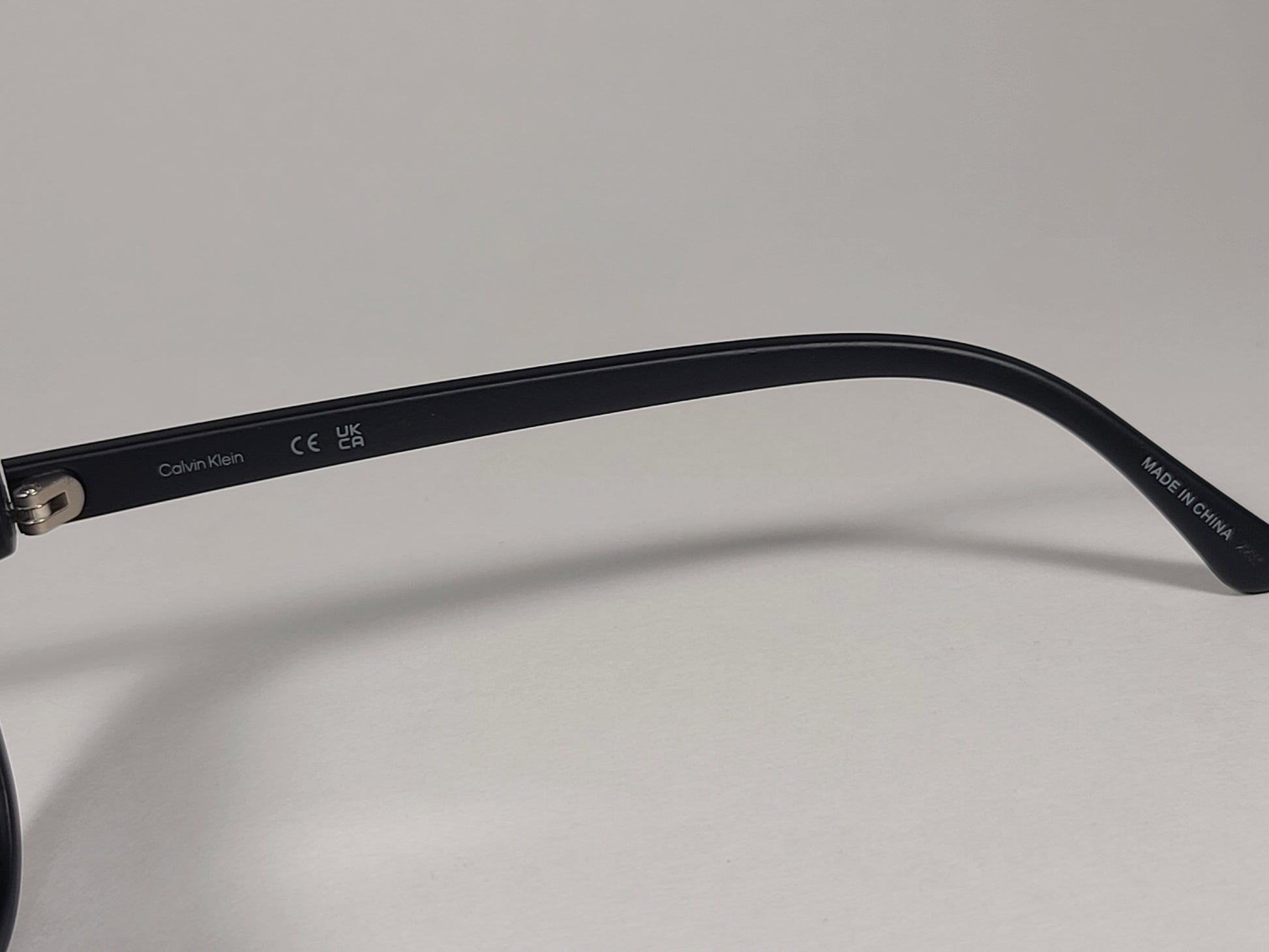 Calvin Klein CK19532S 001 Turbo Aviator Sunglasses Matte Black Frame Gray Lens - Sunglasses