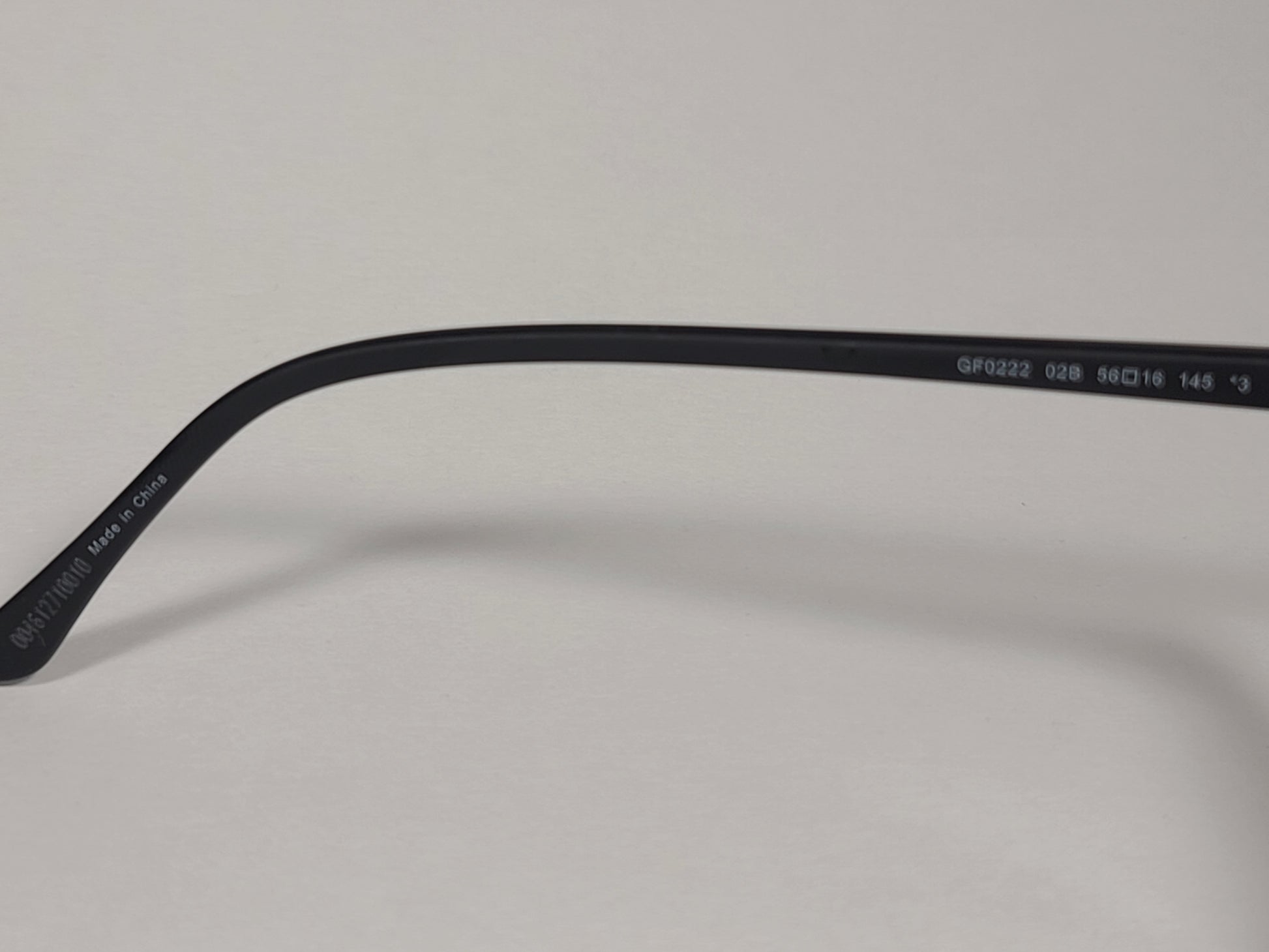Guess GF0222 02B Rectangular Sunglasses Matte Black Frame Smoke Gradient Lens - Sunglasses