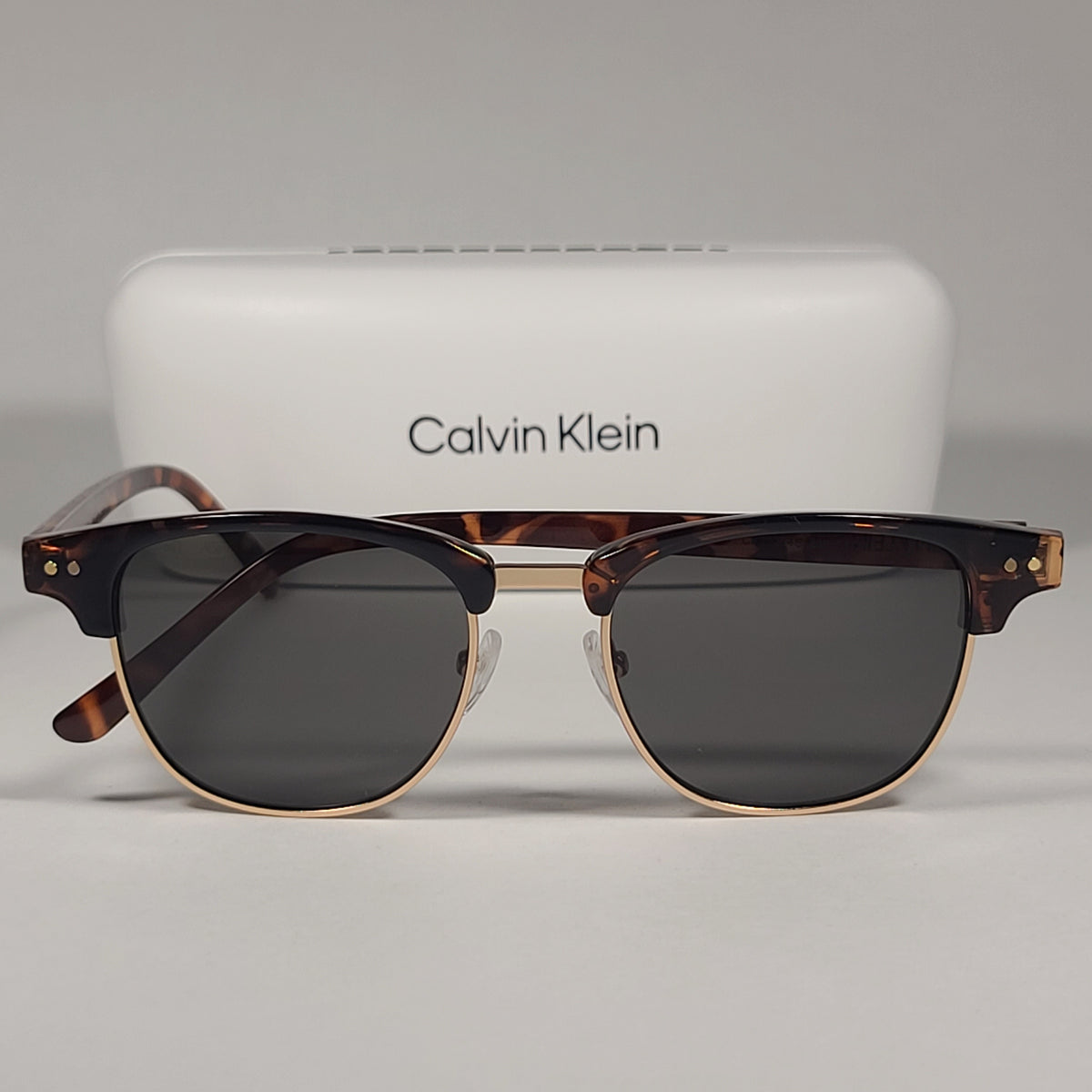 Calvin Klein CK20314S 235 Square Club Sunglasses Brown  display picture 3