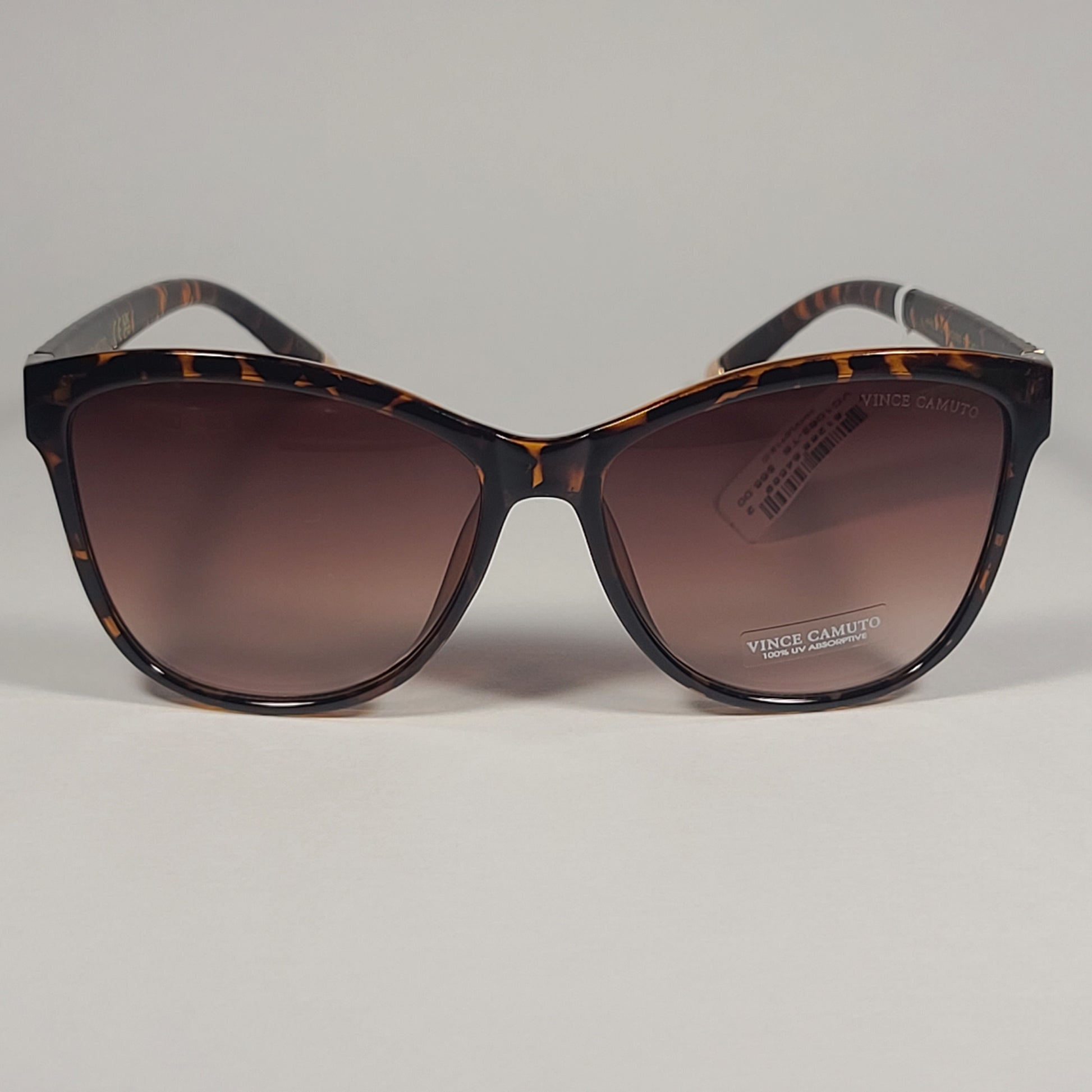 Vince Camuto VC1063 TS Cat Eye Sunglasses Brown Tortoise Frame Brown Gradient Lens - Sunglasses