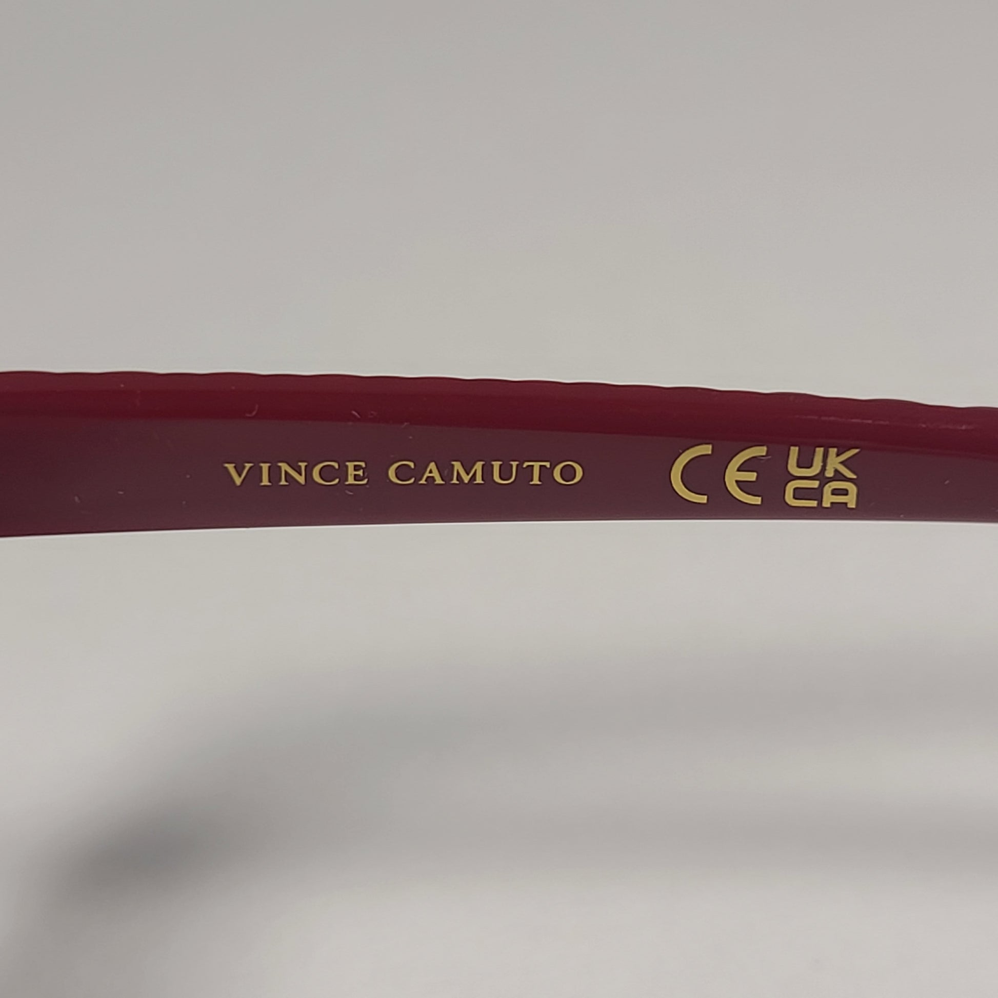 Vince Camuto VC1063 RD Cat Eye Sunglasses Red Frame Pink Gradient Lens - Sunglasses