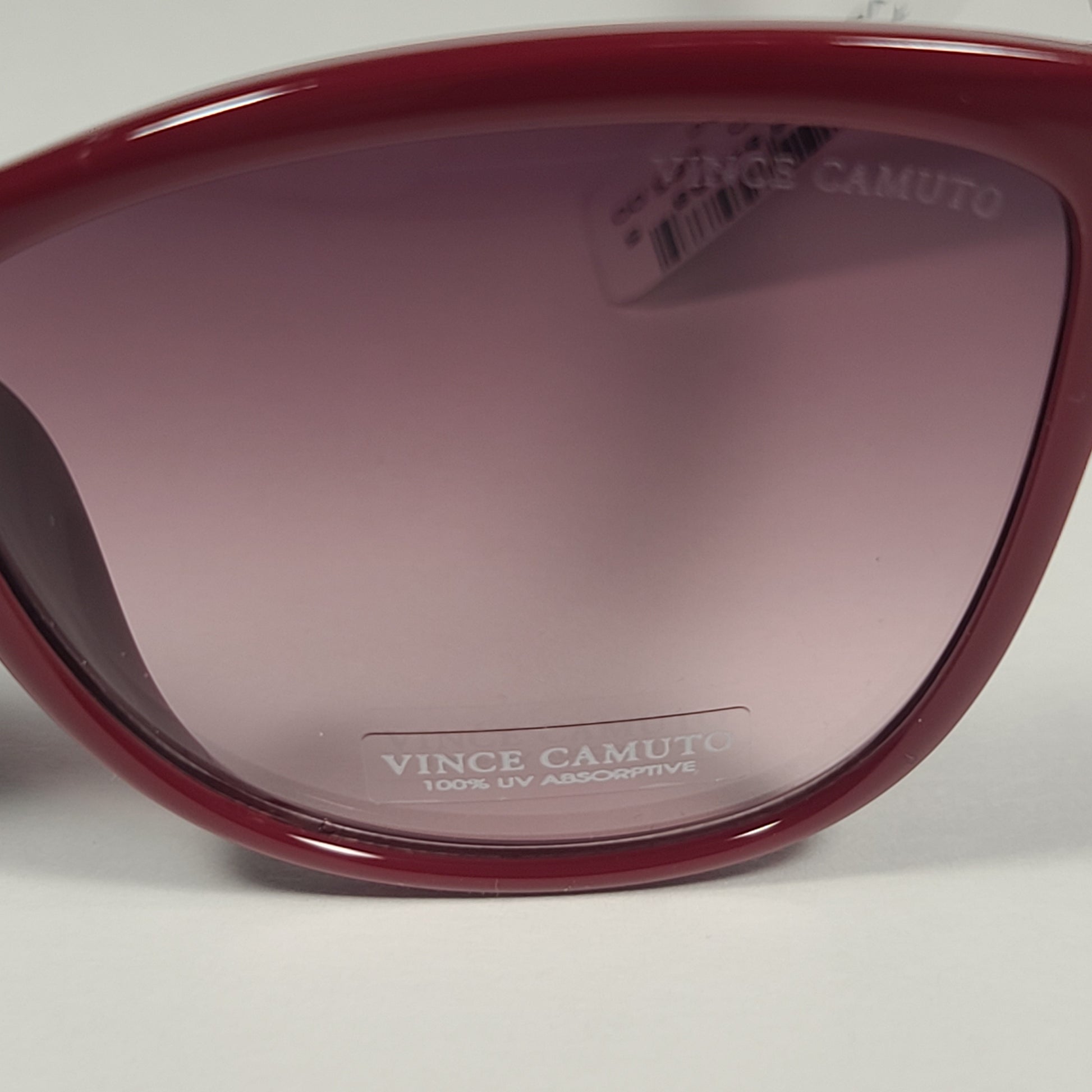 Vince Camuto VC1063 RD Cat Eye Sunglasses Red Frame Pink Gradient Lens - Sunglasses