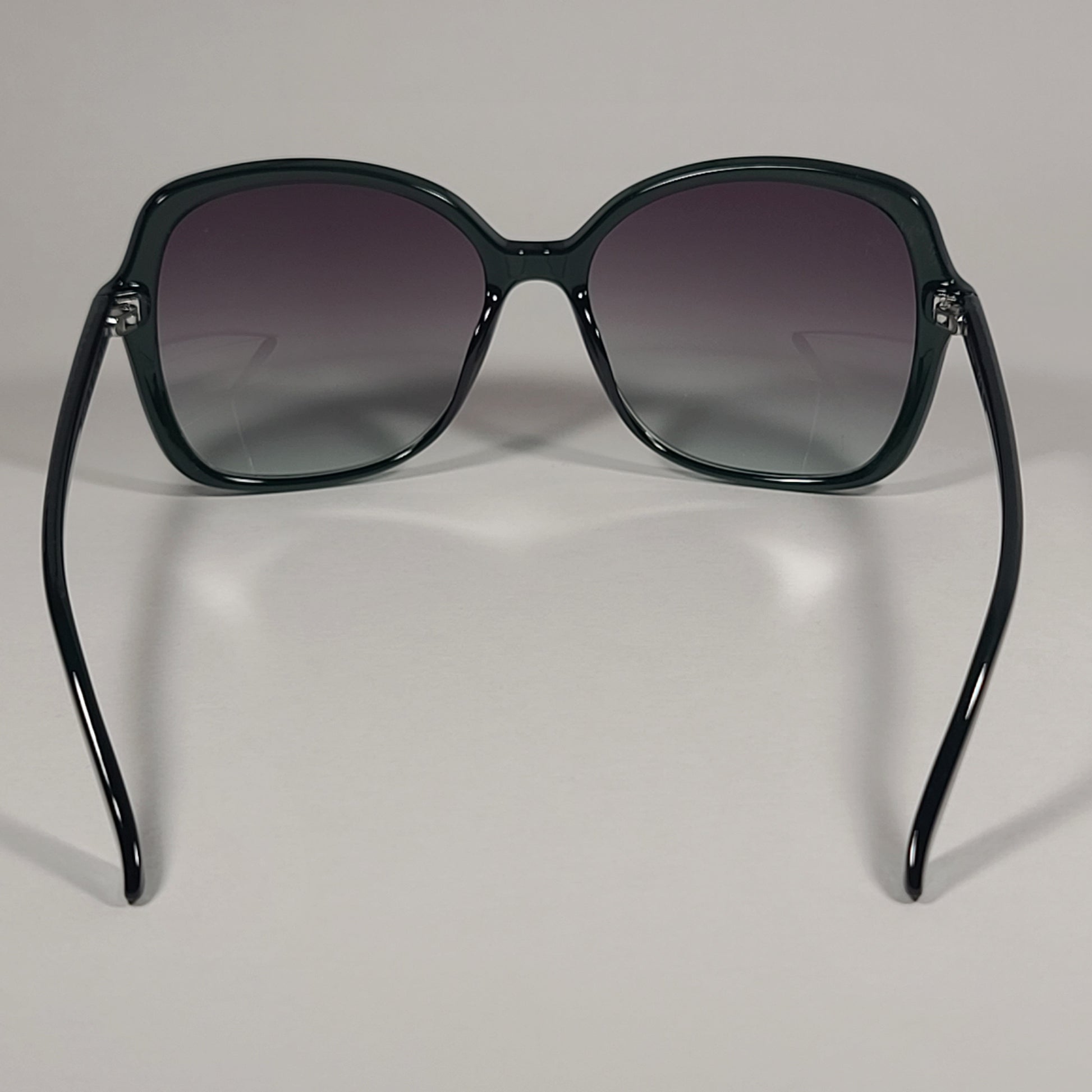 Calvin Klein Butterfly Sunglasses CK19561S 360 Green Frame Smoke Gradient Lens - Sunglasses